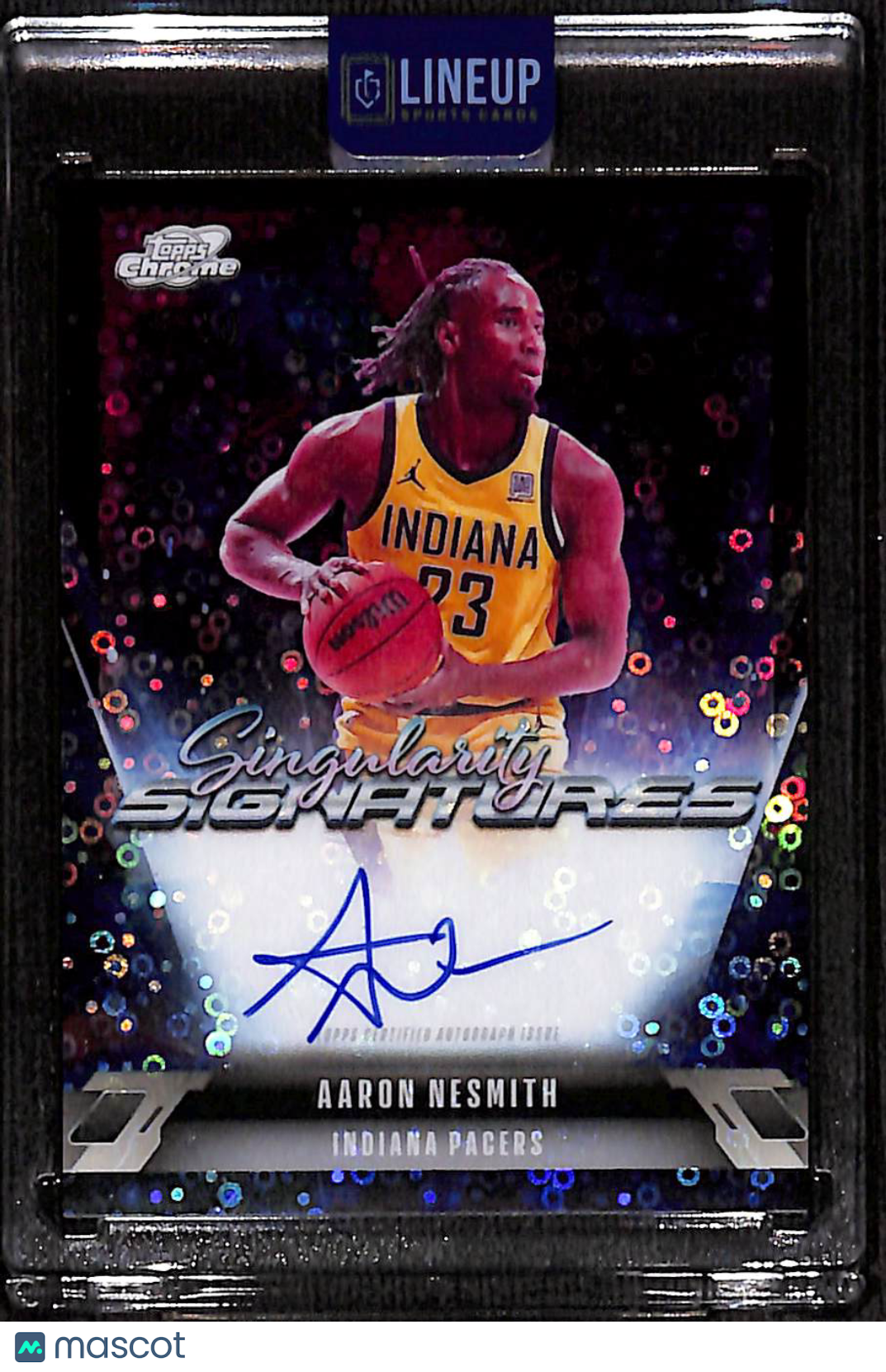 2026 Topps Cosmic Chrome Singularity Signatures Aaron Nesmith #SS-AN /10
