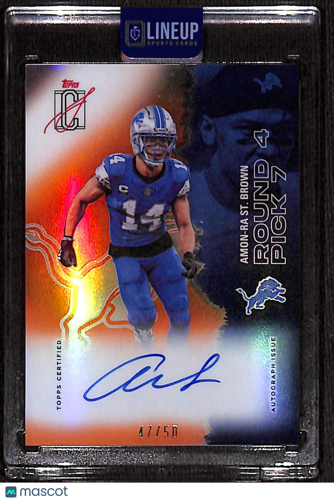 2025 Topps Signature Class Amon-Ra St. Brown #19 /50