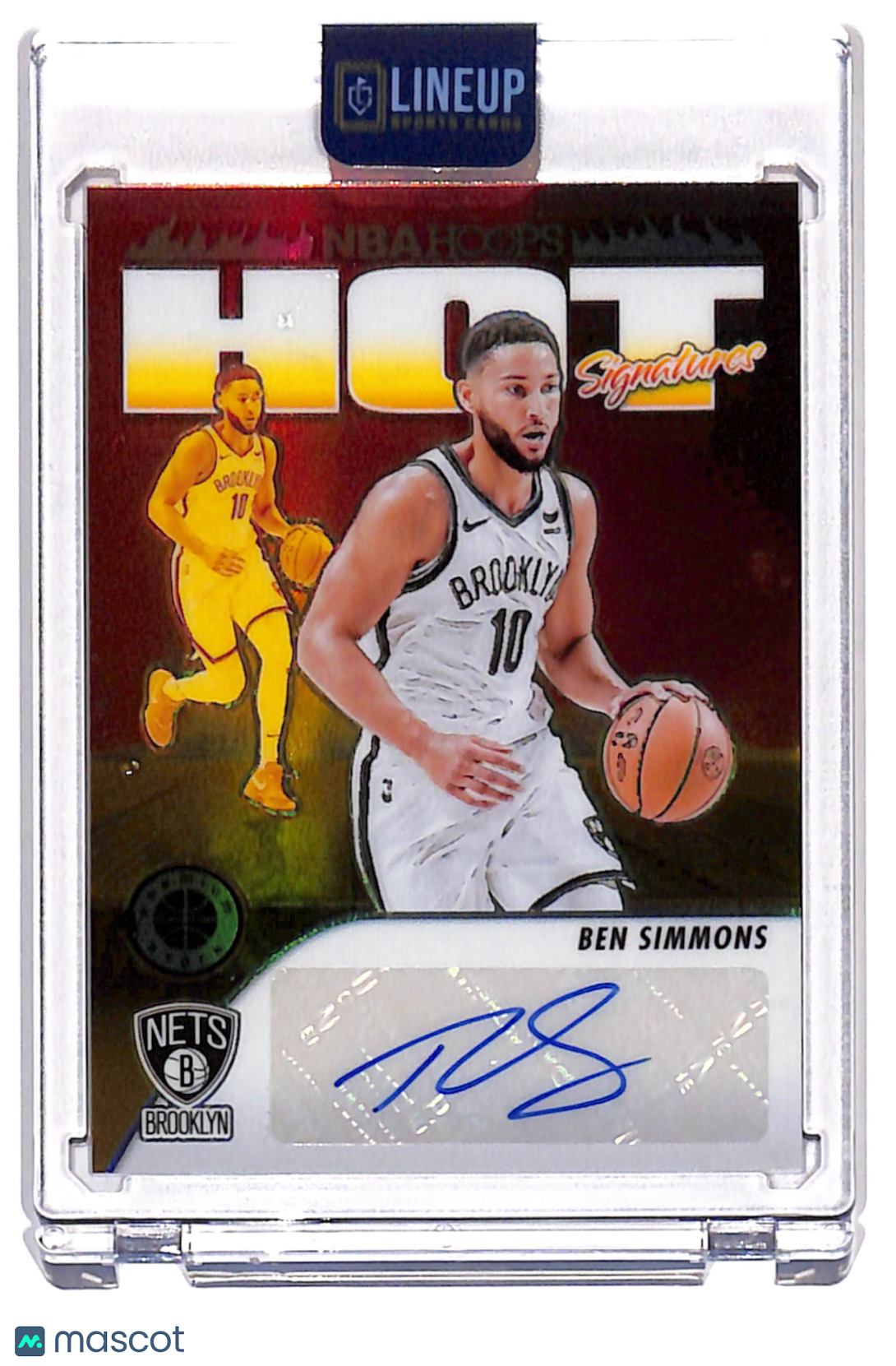 2024 Panini NBA Hoops Hot Signatures Ben Simmons #HS-BEN /10