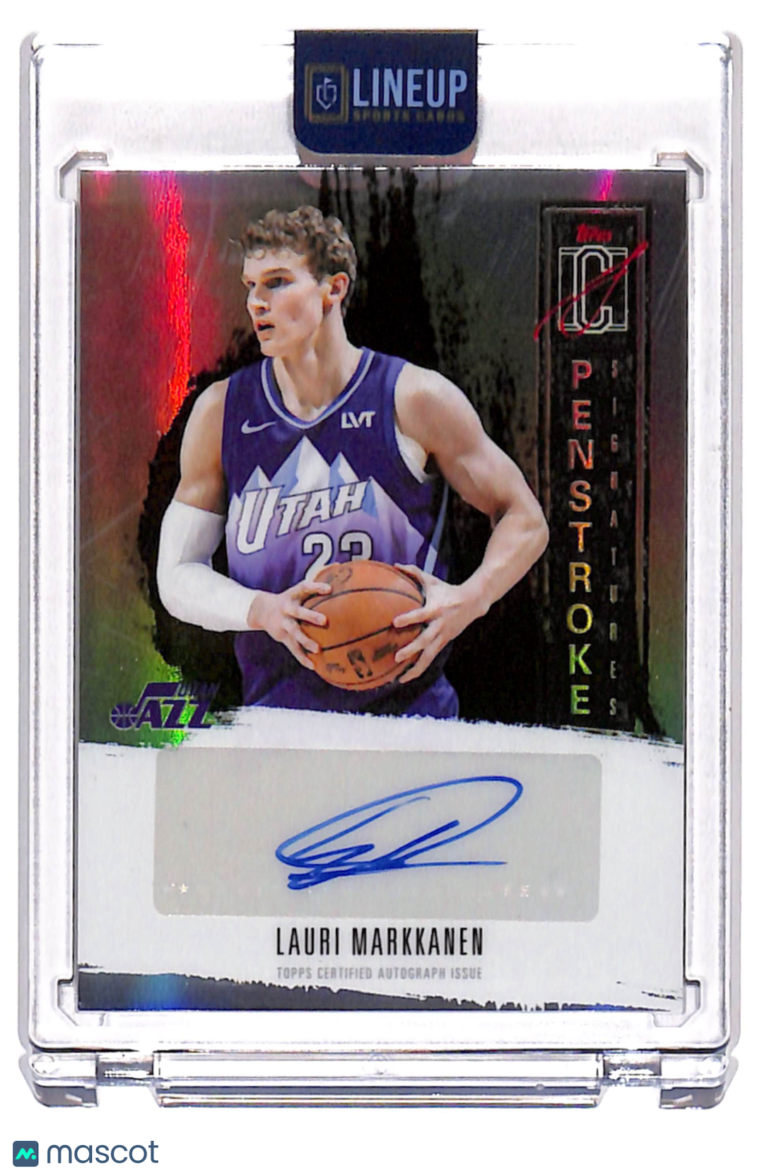 2026 Topps Signature Class Penstroke Signatures Lauri Markkanen #PS-LM