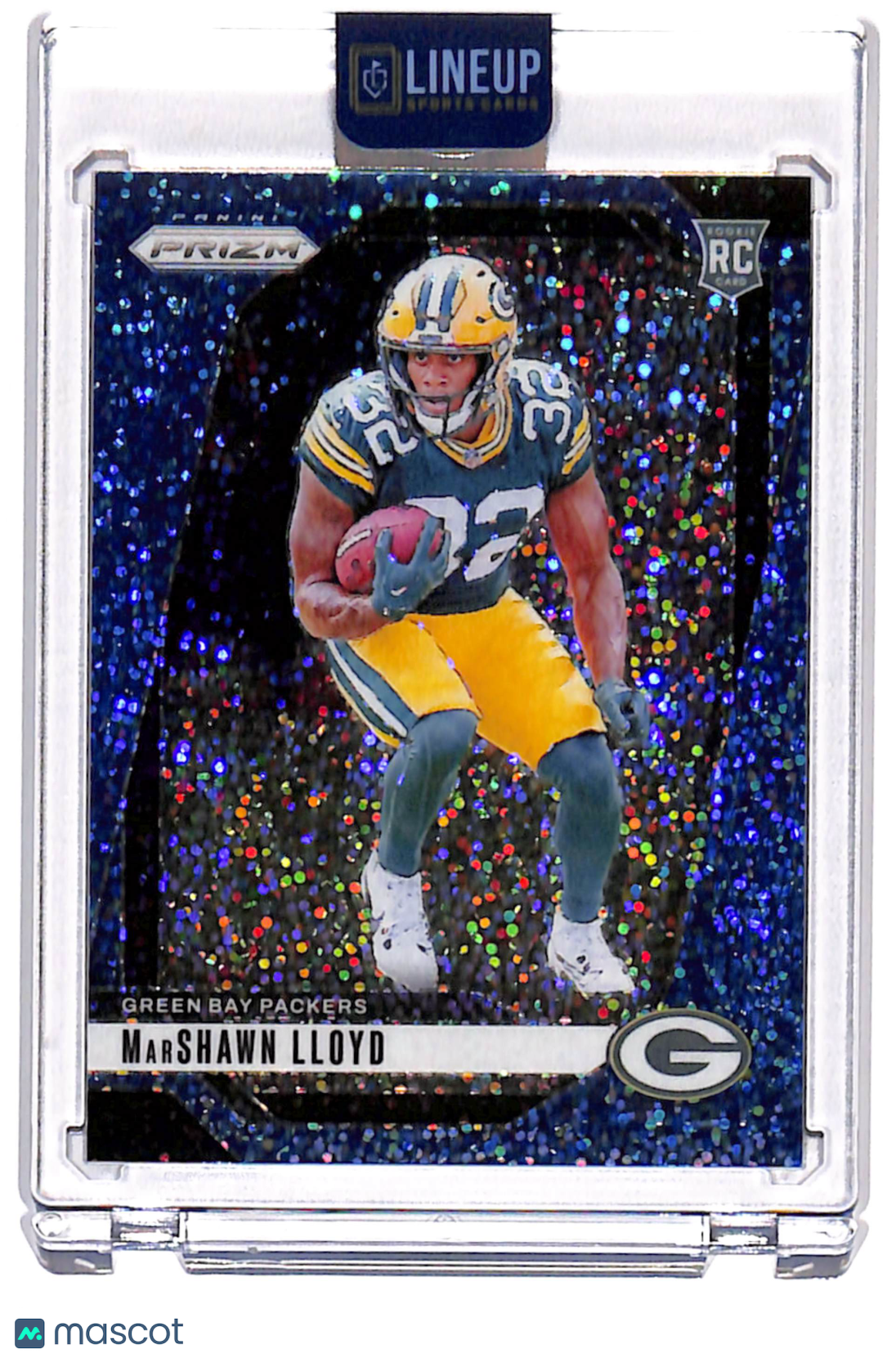2024 Panini Prizm MarShawn Lloyd #374 Blue Sparkle /96 RC