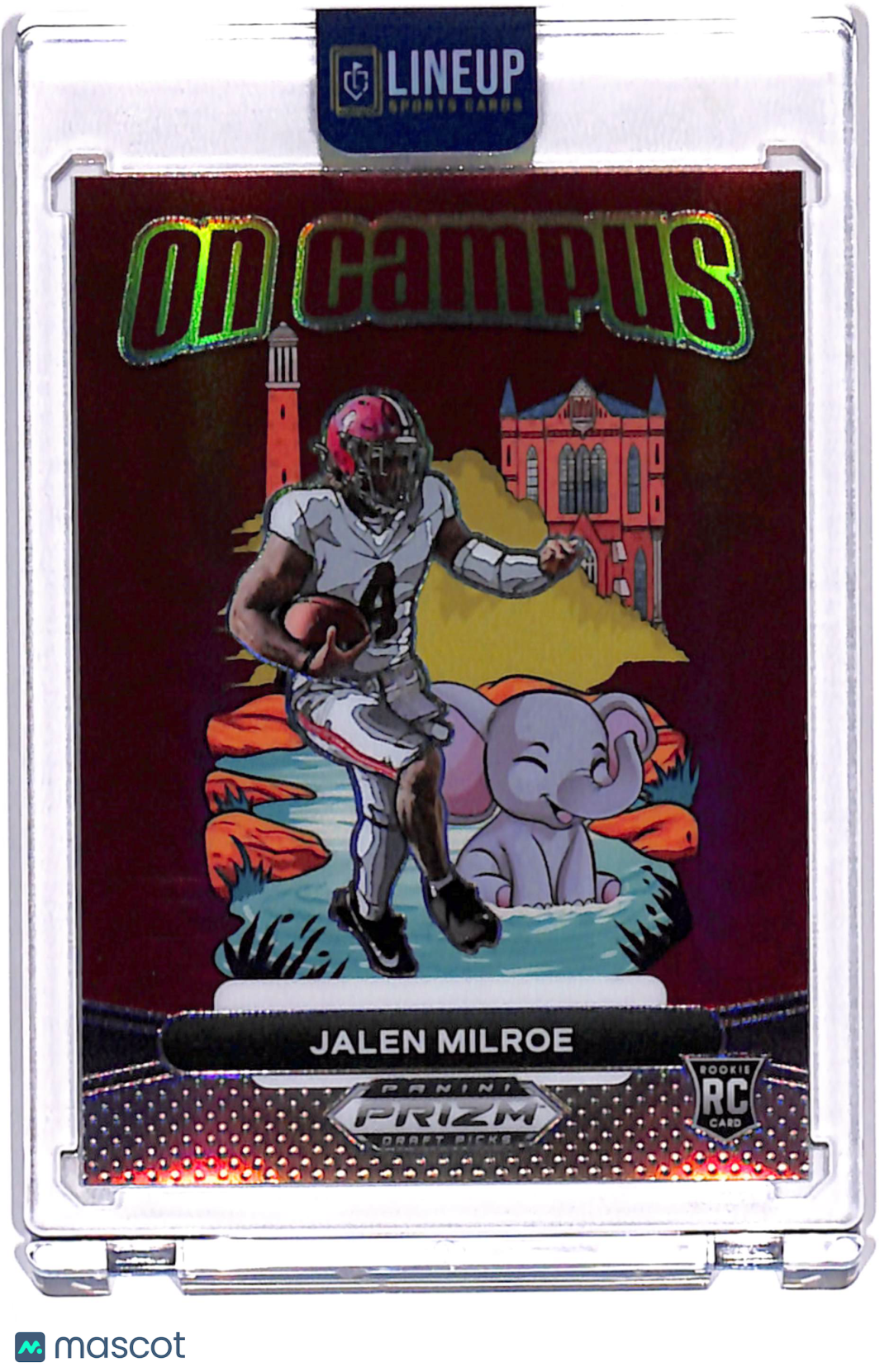 2025 Panini Prizm Draft Picks On Campus Jalen Milroe #OC-JME RC
