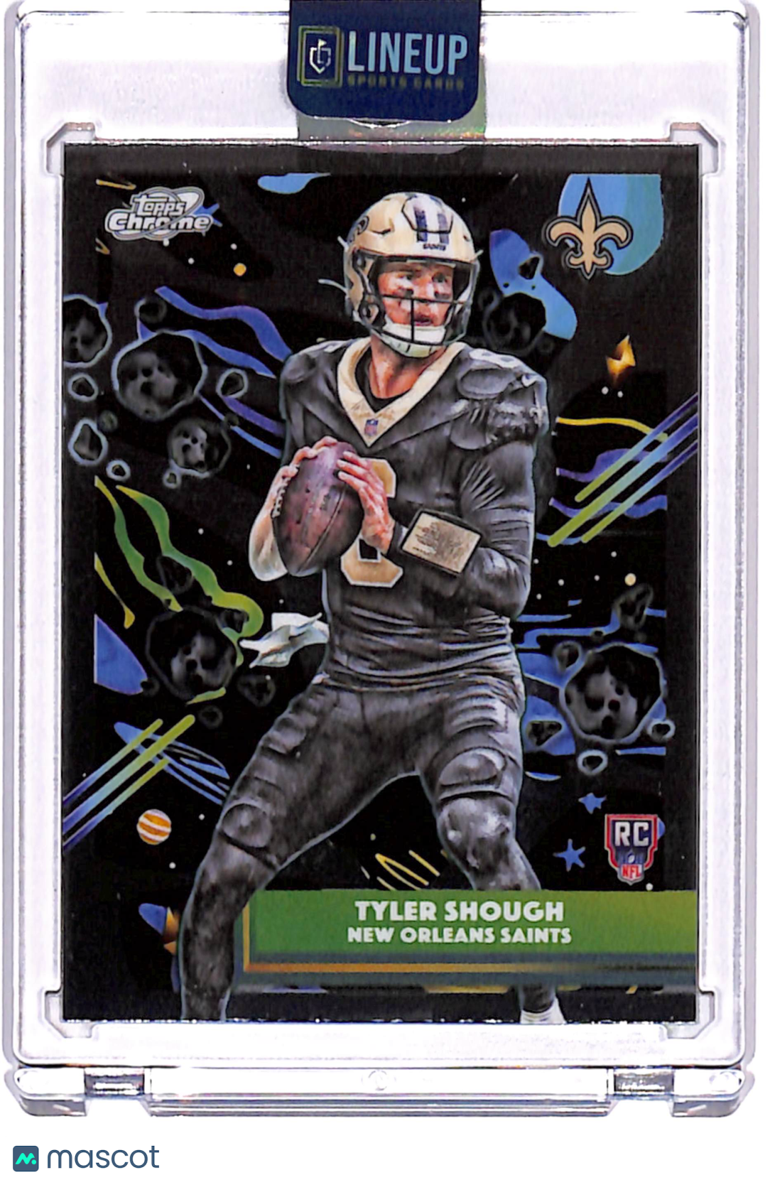 2025 Topps Chrome Tyler Shough #171 RC