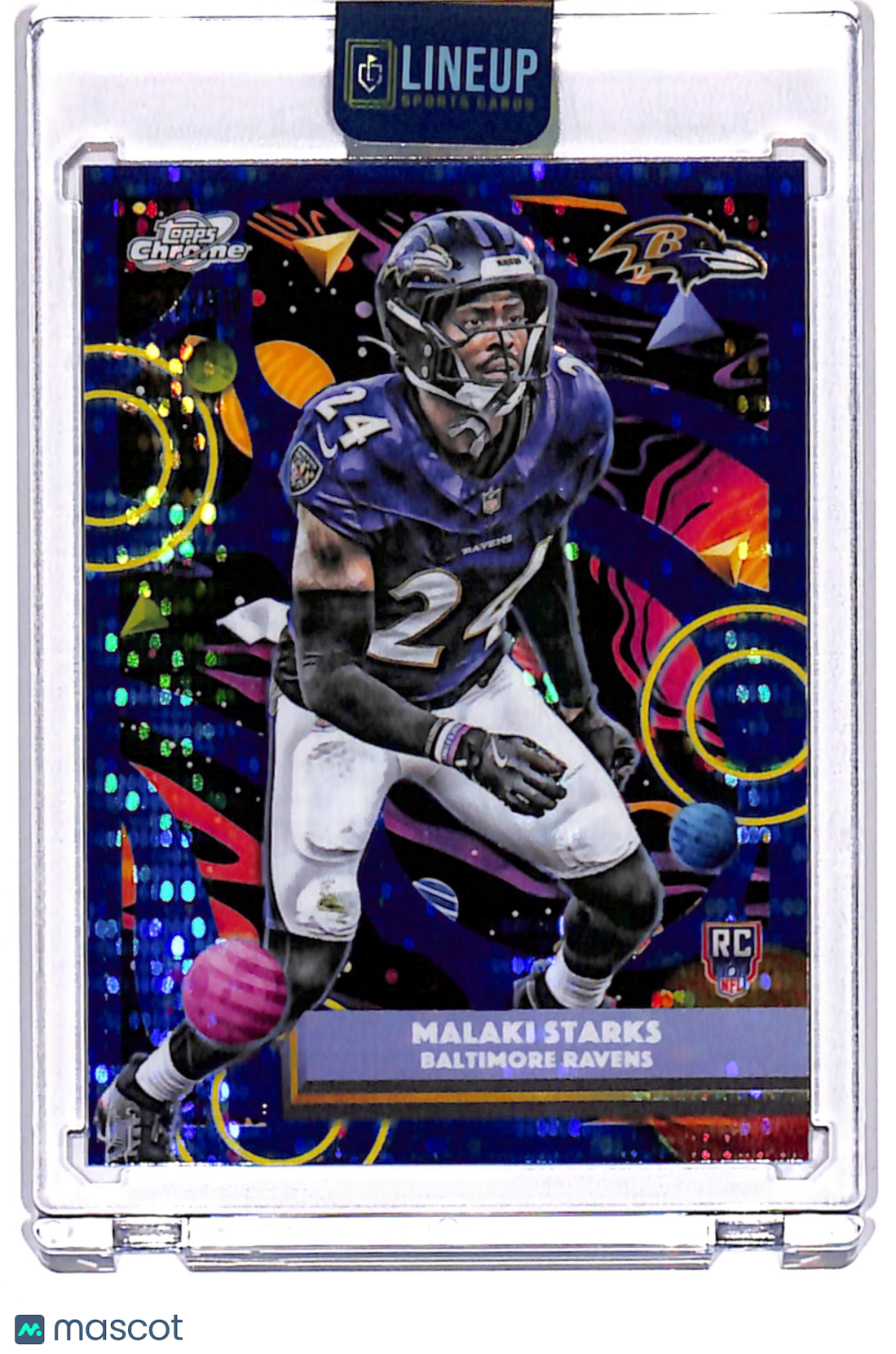 2025 Topps Chrome Malaki Starks #107 /99 RC