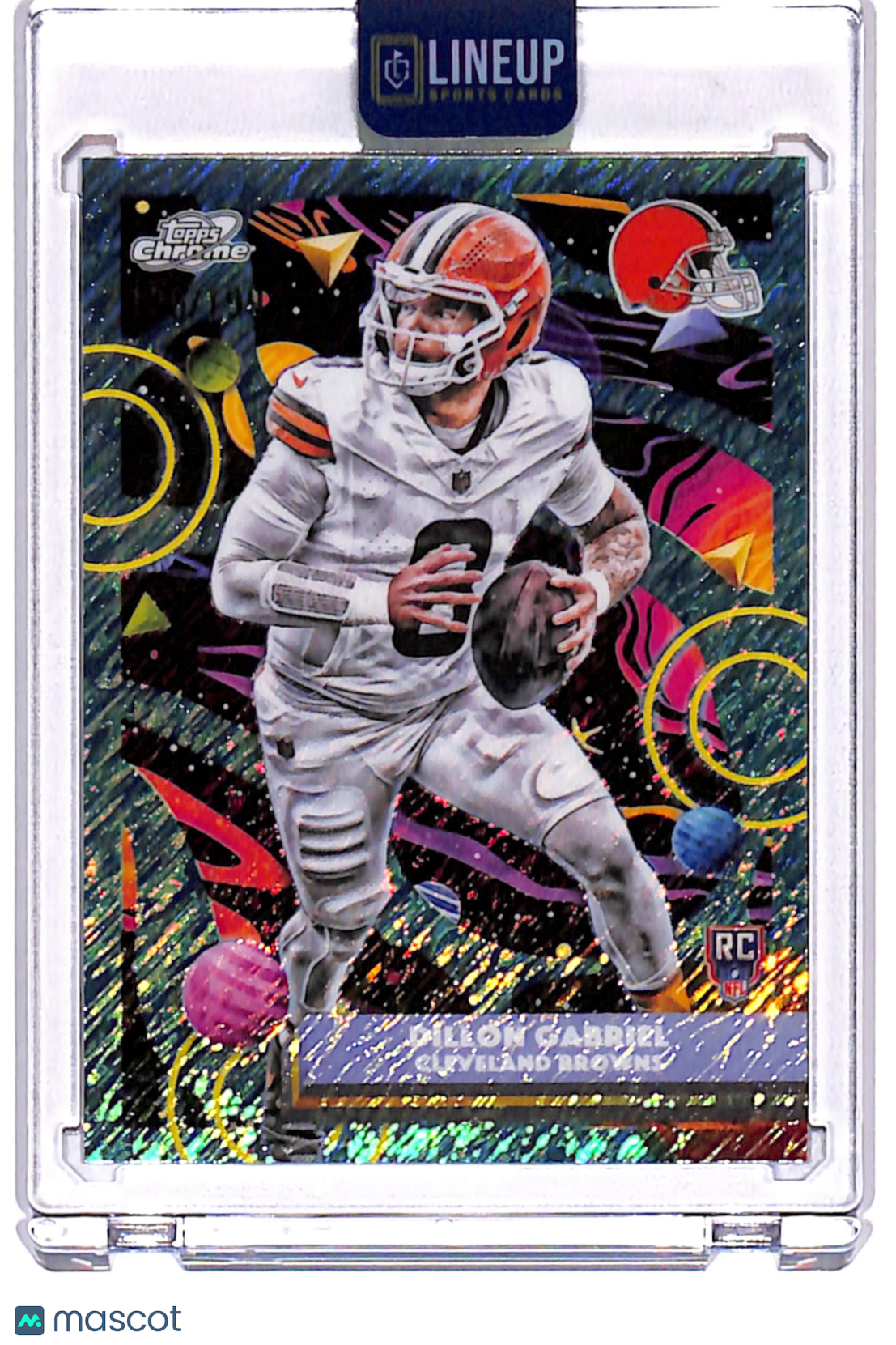 2025 Topps Chrome Dillon Gabriel #126 Aqua /199 RC