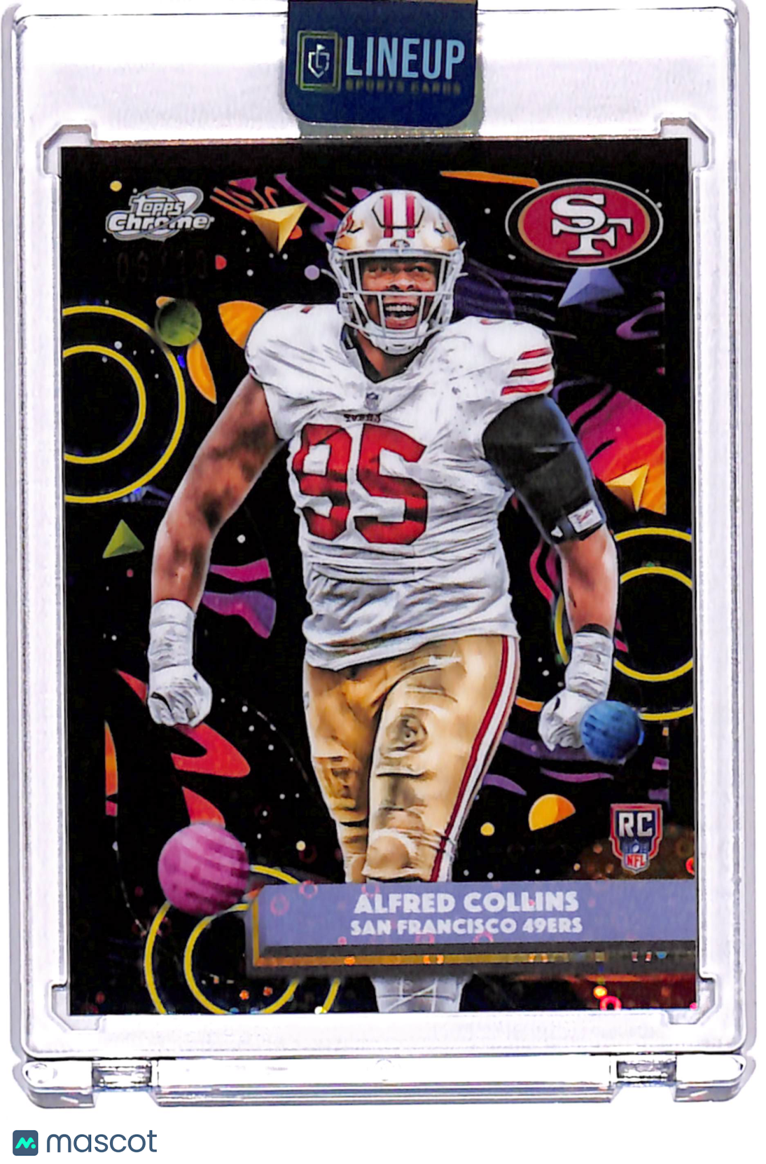2025 Topps Chrome Mykel Williams #187 Black /10 RC