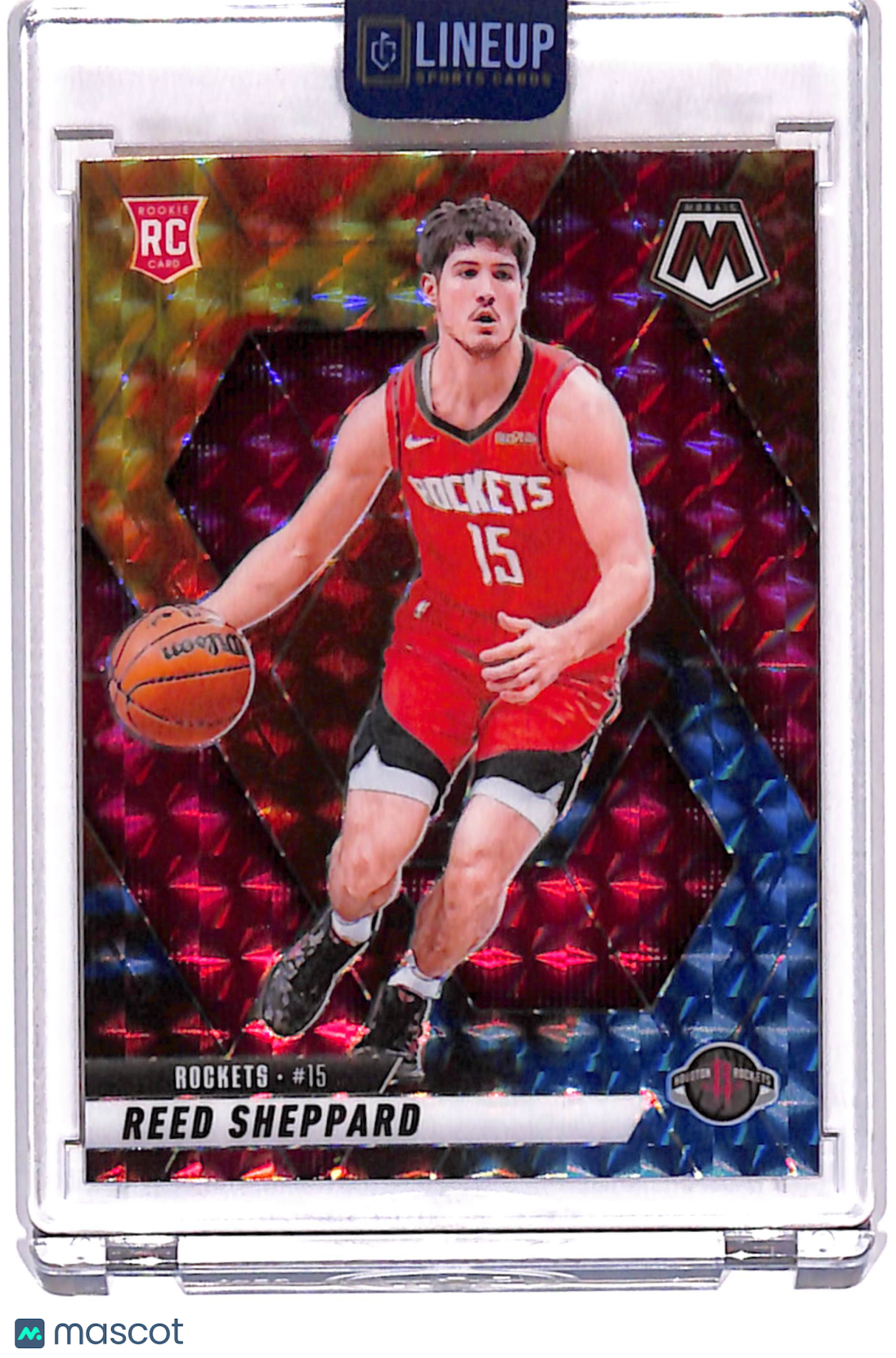 2025 Panini Mosaic Reed Sheppard #249 Astral RC