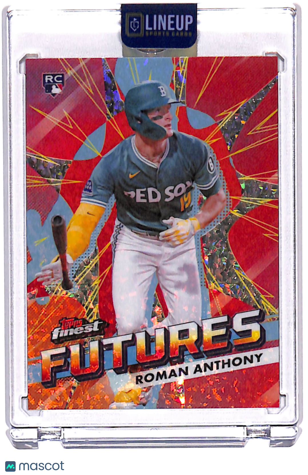 2026 Topps Finest Futures Roman Anthony #FF-16 Red Refractor RC