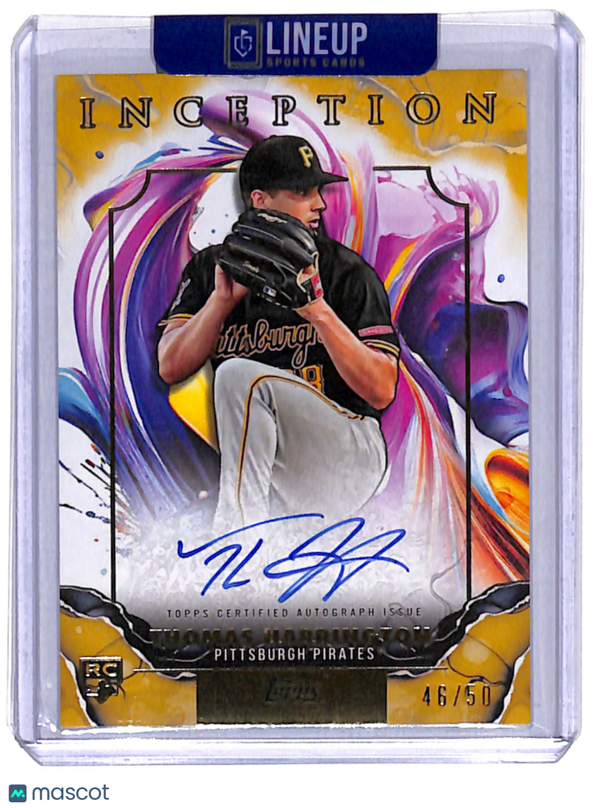 2025 Topps Inception Thomas Harrington #RESA-TH /50 RC
