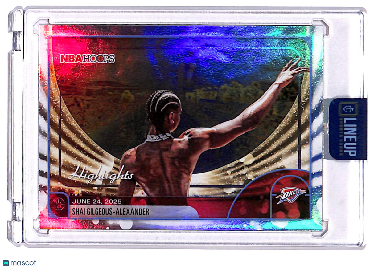 2026 Topps NBA Hoops Shai Gilgeous-Alexander #268 Holo