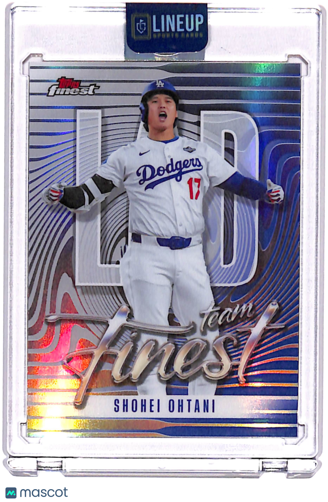 2026 Topps Finest Team Finest Shohei Ohtani #TF-15 Refractor