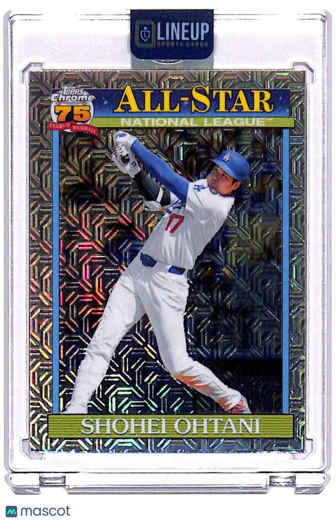 2025 Topps Chrome Shohei Ohtani #91ASC-50 Mojo Refractor