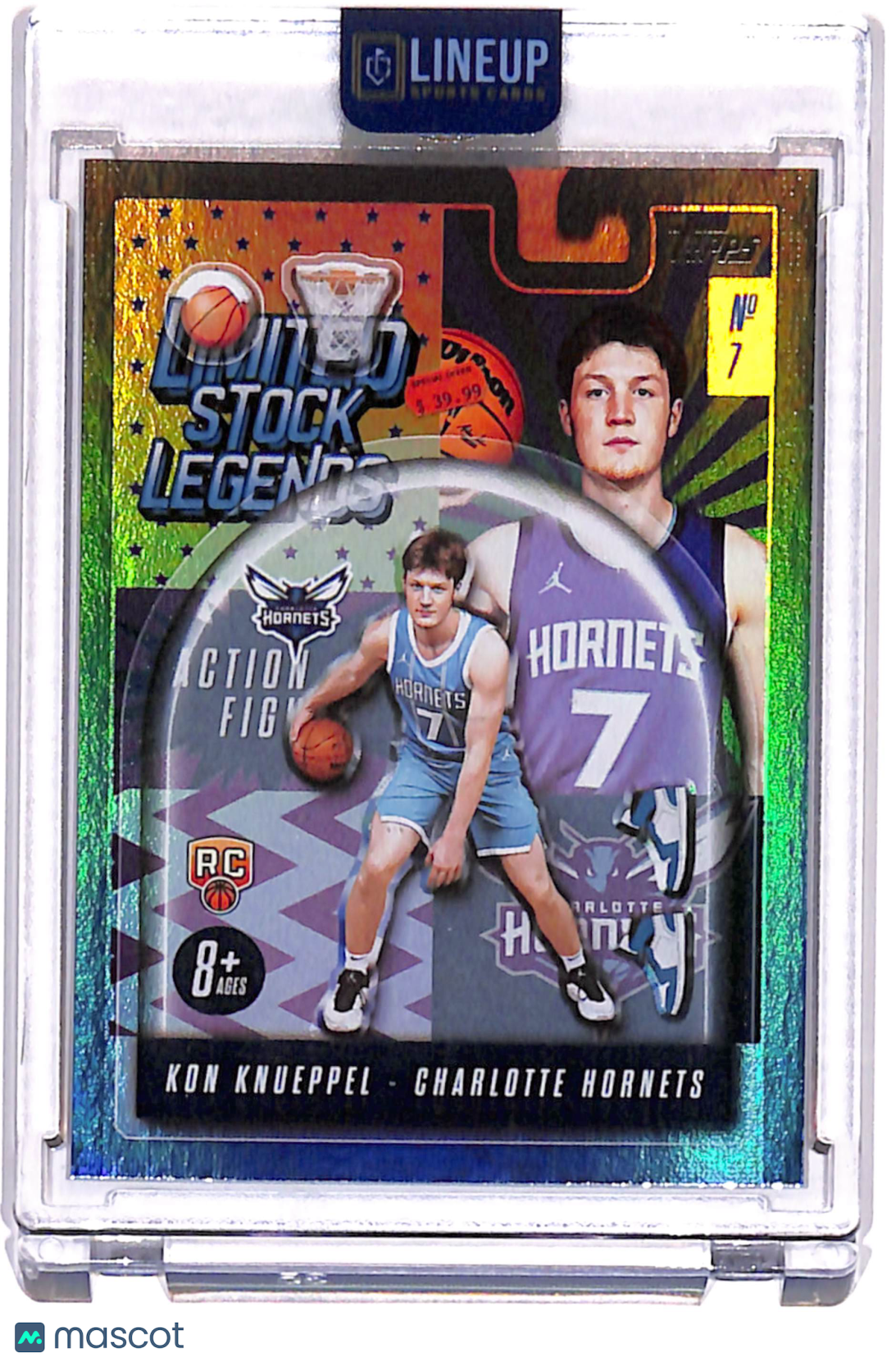 2025 Topps Limited Stock Legends Kon Knueppel #LST-4 RC