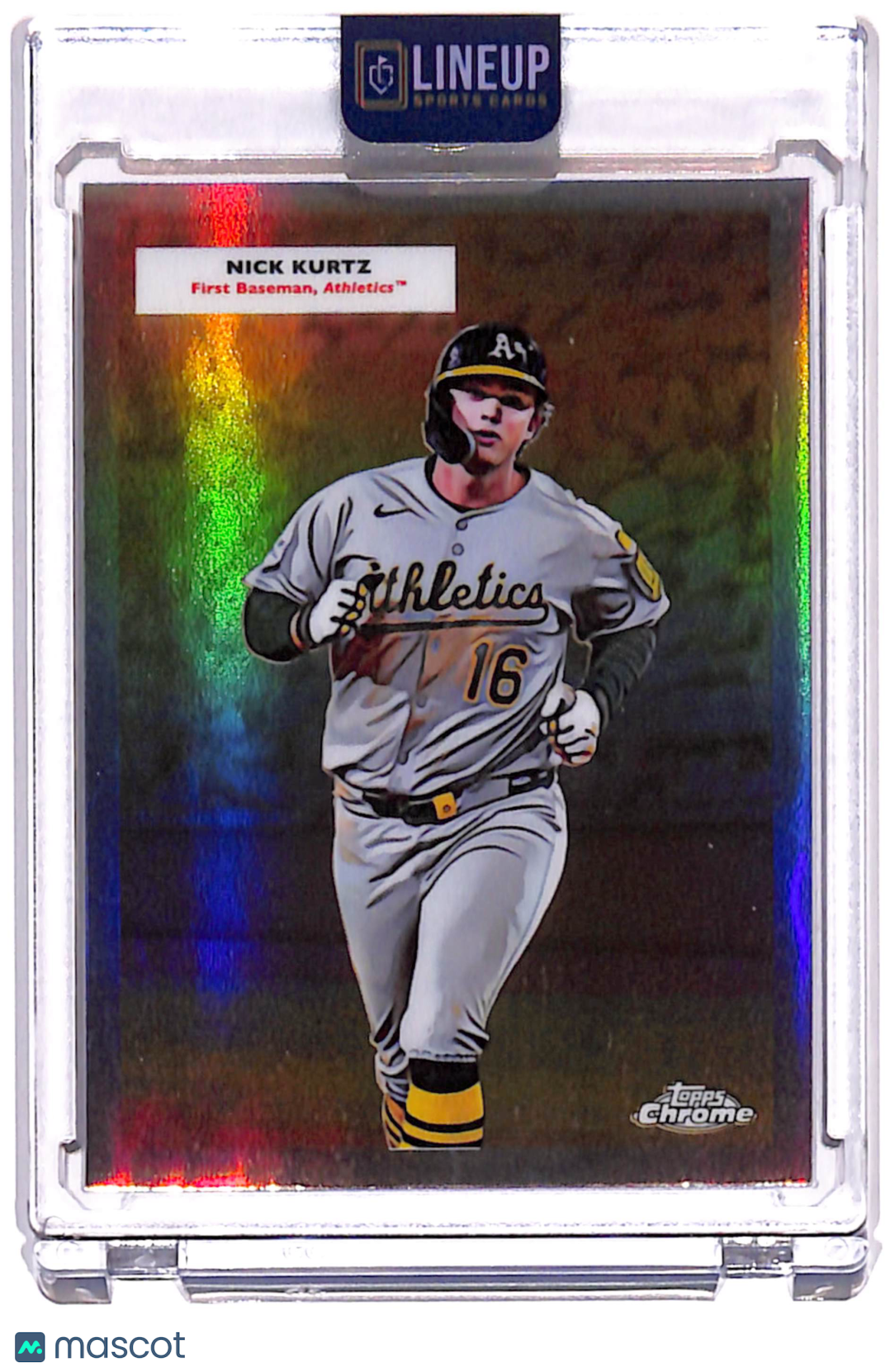 2025 Topps Chrome Nick Kurtz Double Headers