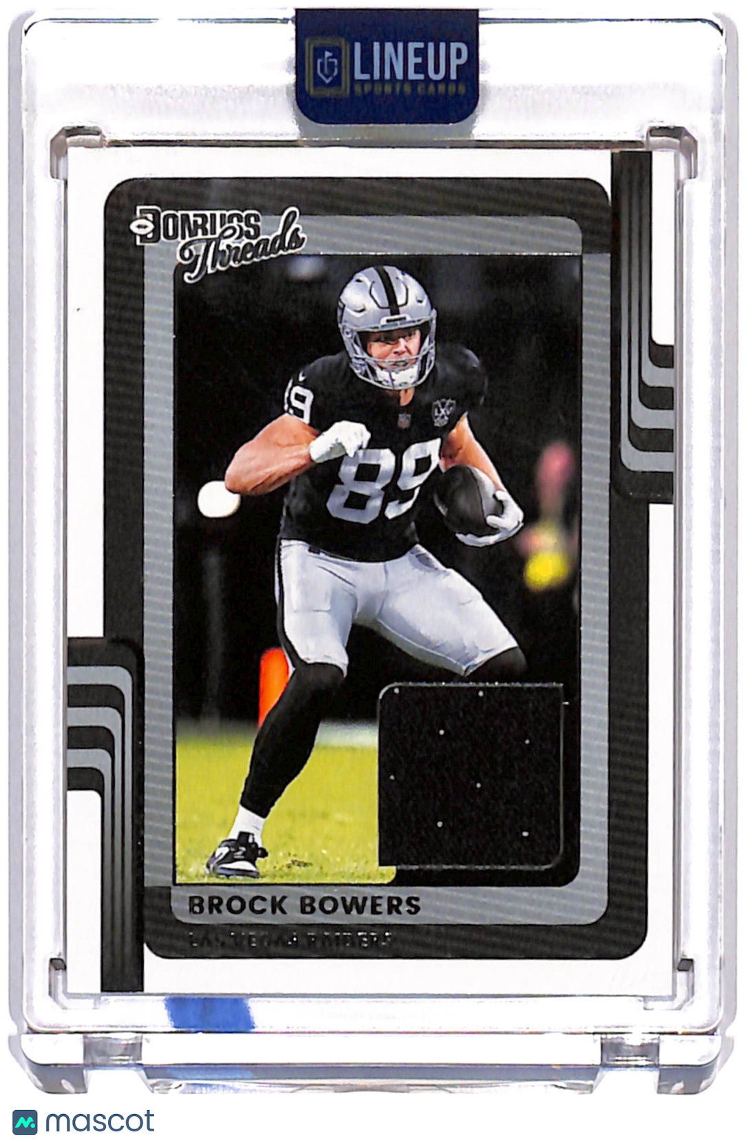 2025 Donruss Threads Brock Bowers #DTH-BBS Patch
