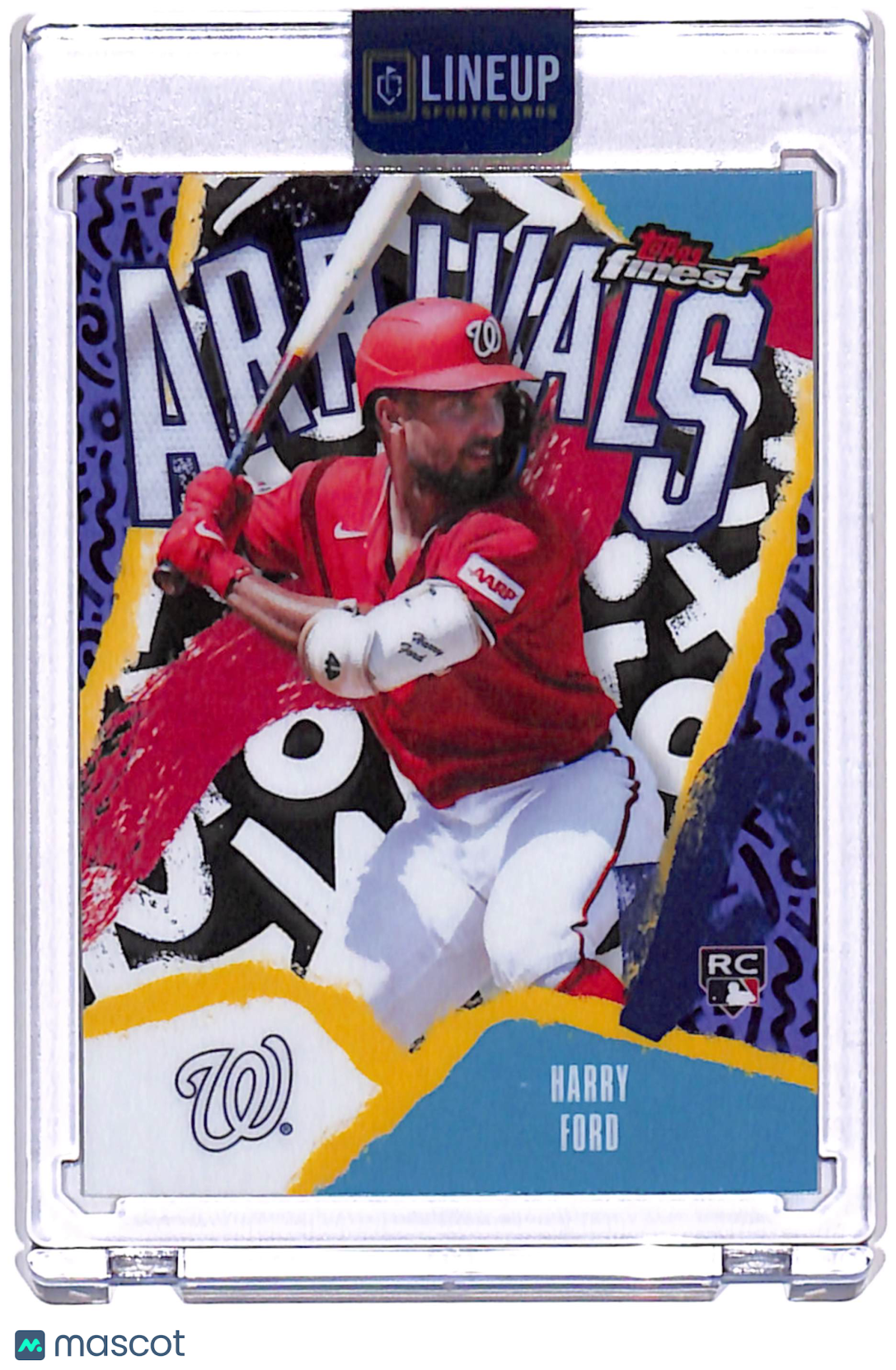 2026 Topps Finest Arrivals Harry Ford #A-14 RC