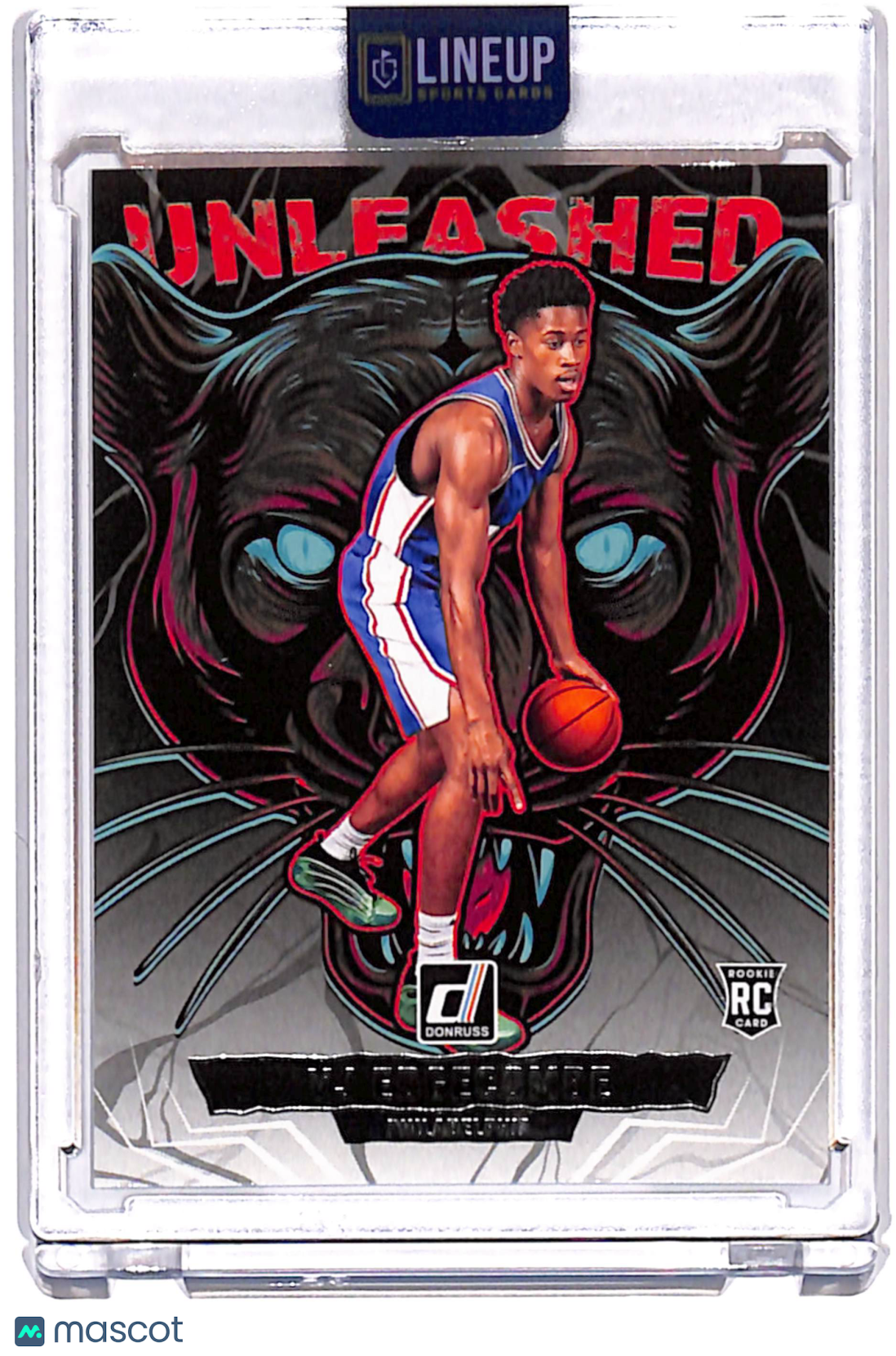 2025 Panini Donruss Unleashed VJ Edgecombe #20 RC