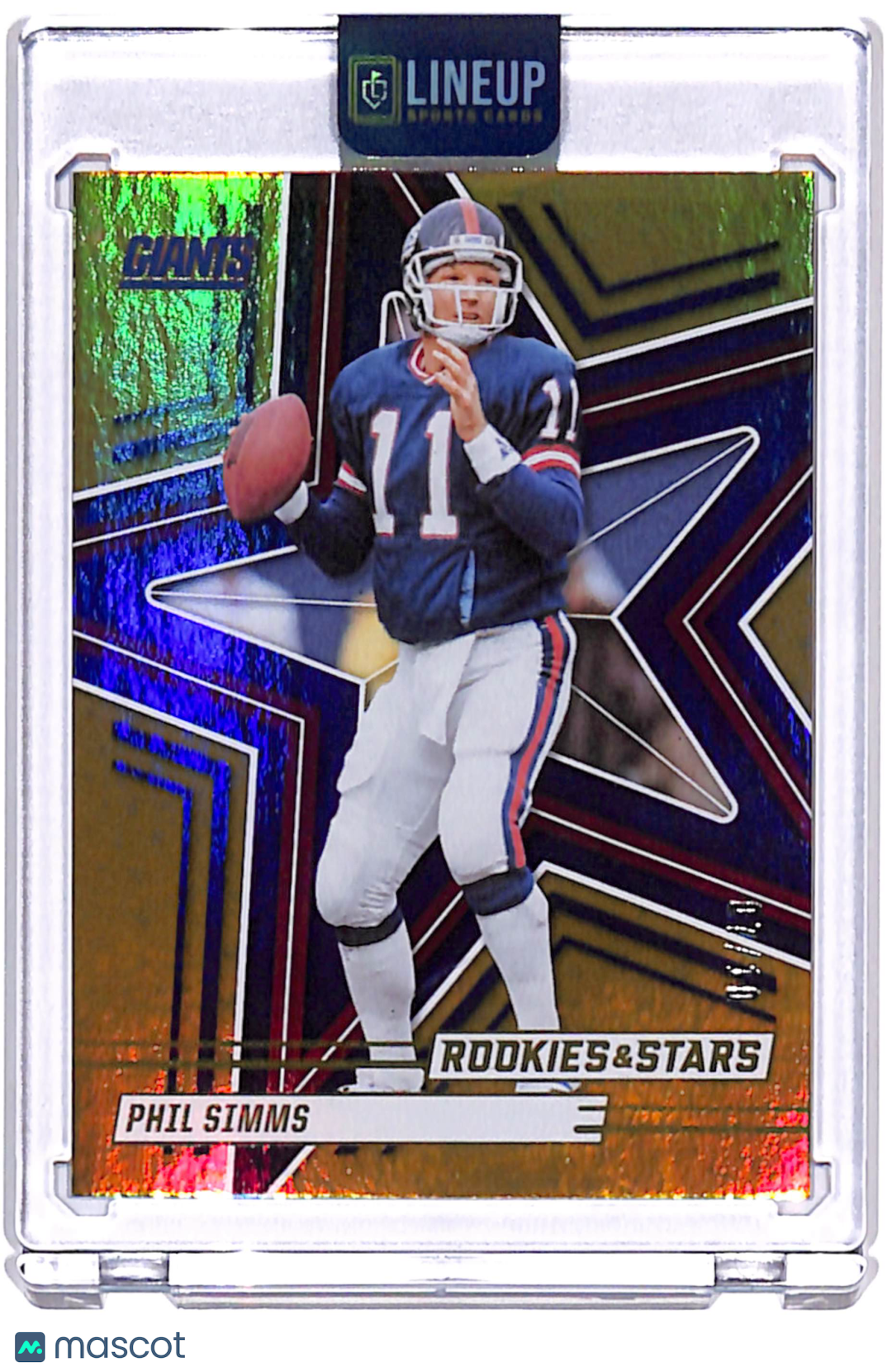 2025 Panini Rookies & Stars Phil Simms #43 Gold /10