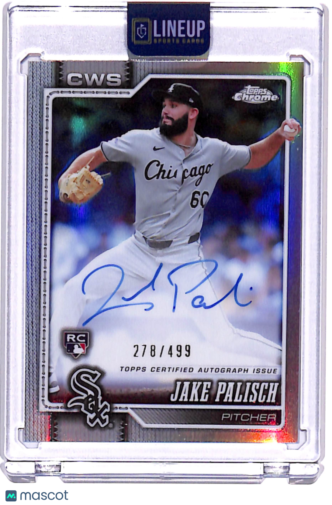 2026 Topps Chrome Jake Palisch #RA-JPA Refractor /499 RC