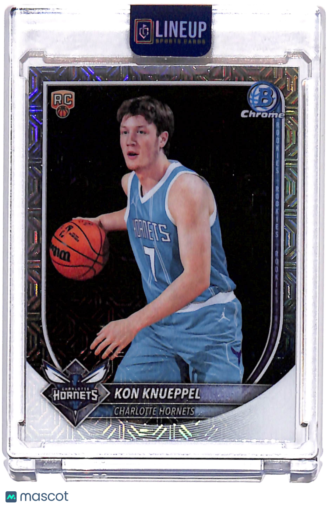 2025 Bowman Chrome Kon Knueppel #BCV-4 Mojo Refractor RC