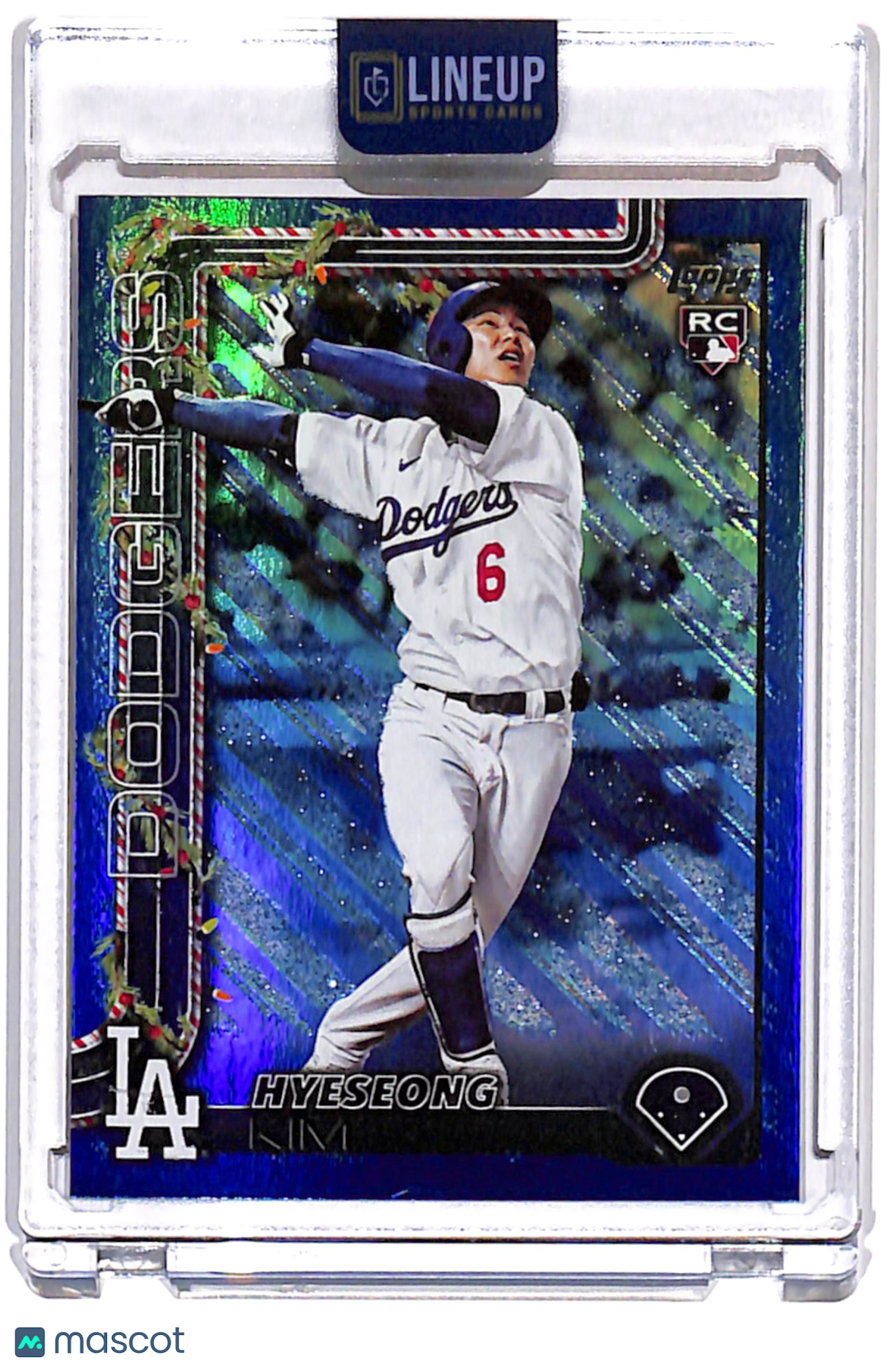 2025 Topps Holiday Hyeseong Kim #H174 Blue RC
