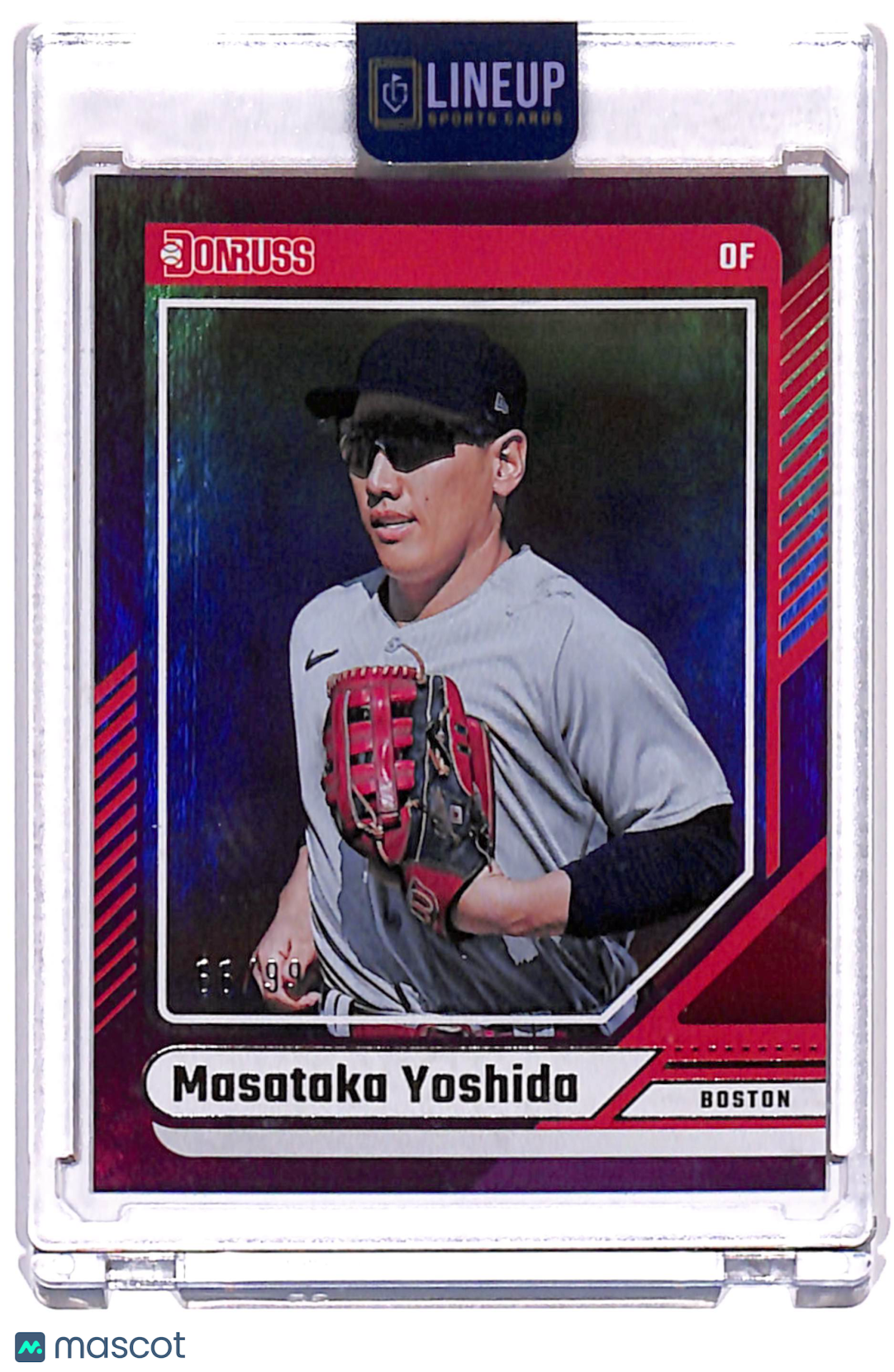 2024 Panini Donruss Masataka Yoshida #80 Purple /99