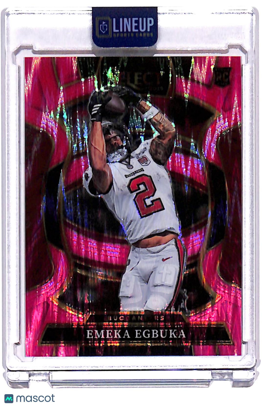 2026 Panini Select Emeka Egbuka #37 Pink Shock