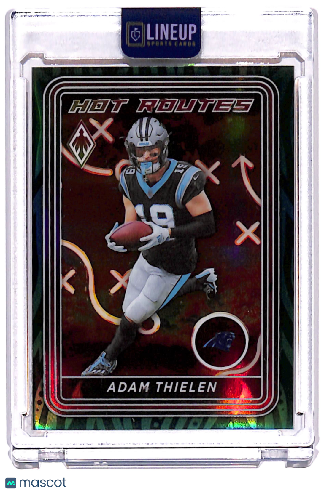 2023 Panini Phoenix Hot Routes Adam Thielen #HR-22 Green /25