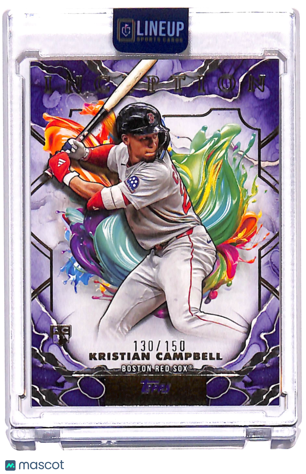 2025 Topps Inception Kristian Campbell #36 Purple /150