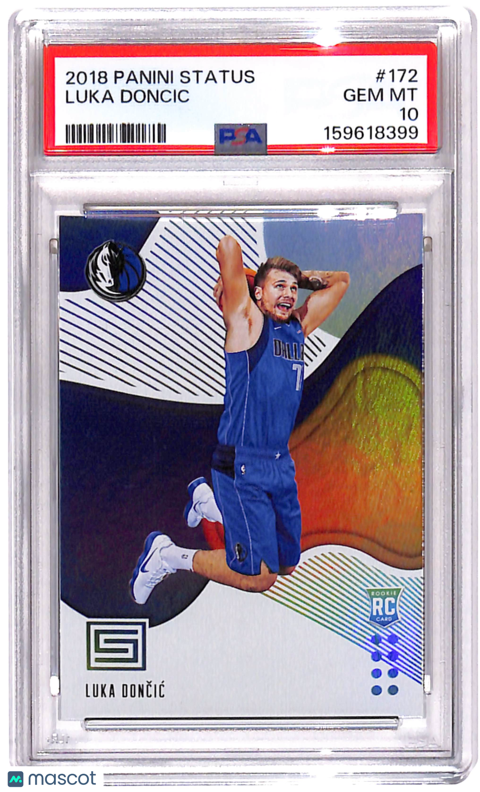 PSA 10 2018 Panini Status Luka Doncic #172