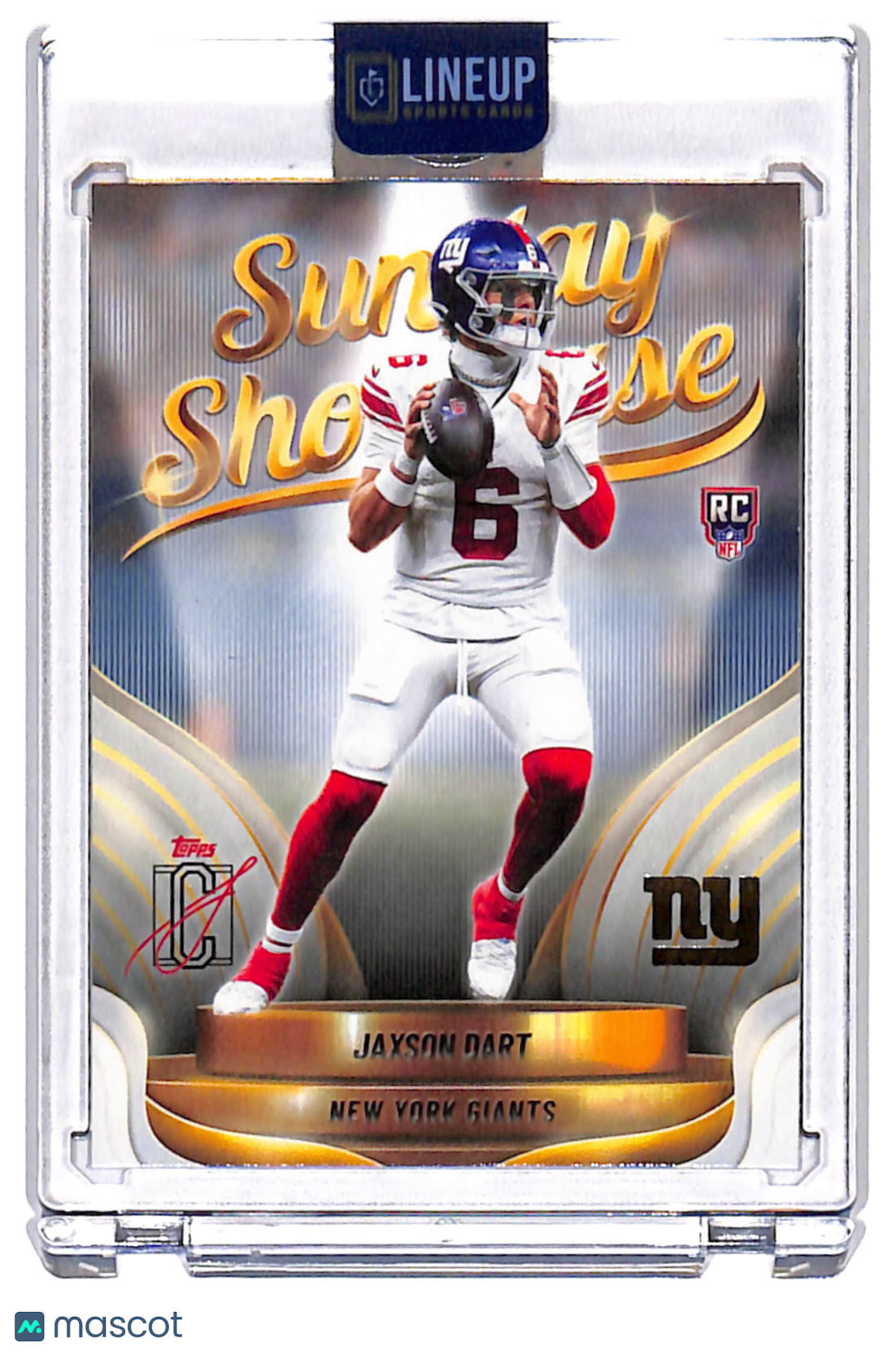2025 Topps Signature Class Jaxson Dart #SS-1 RC
