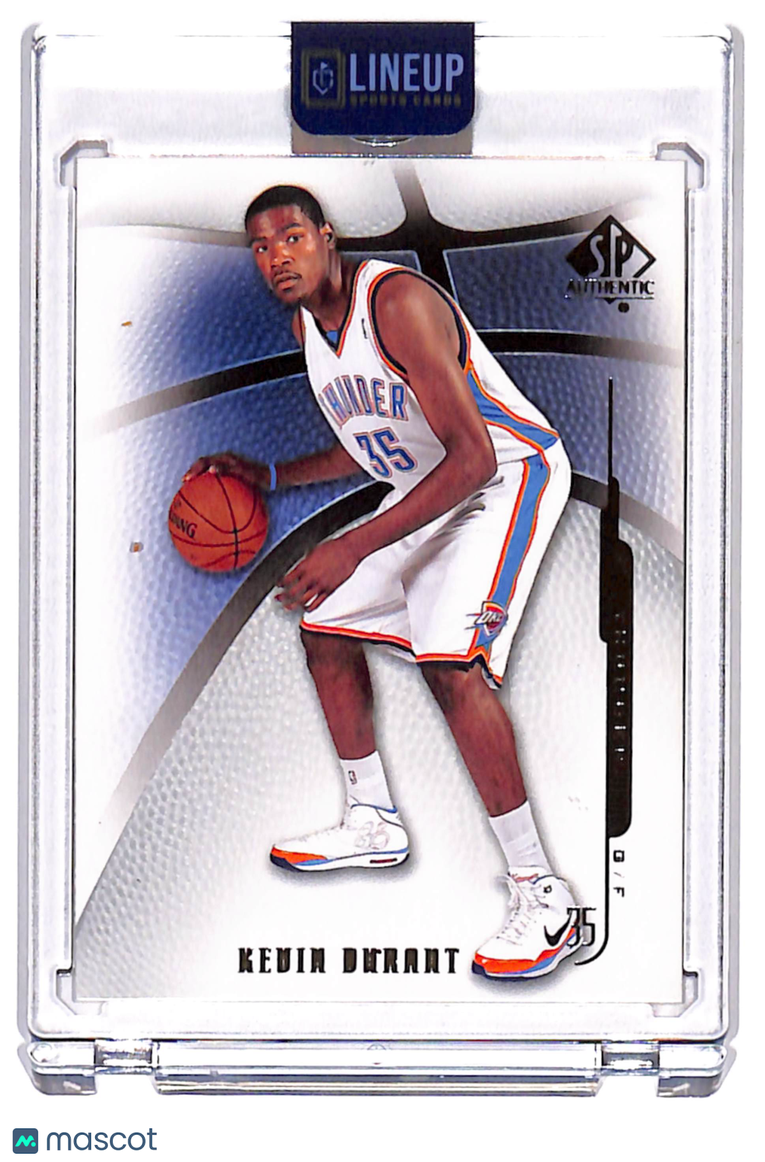 2009 Upper Deck SP Authentic Kevin Durant #35