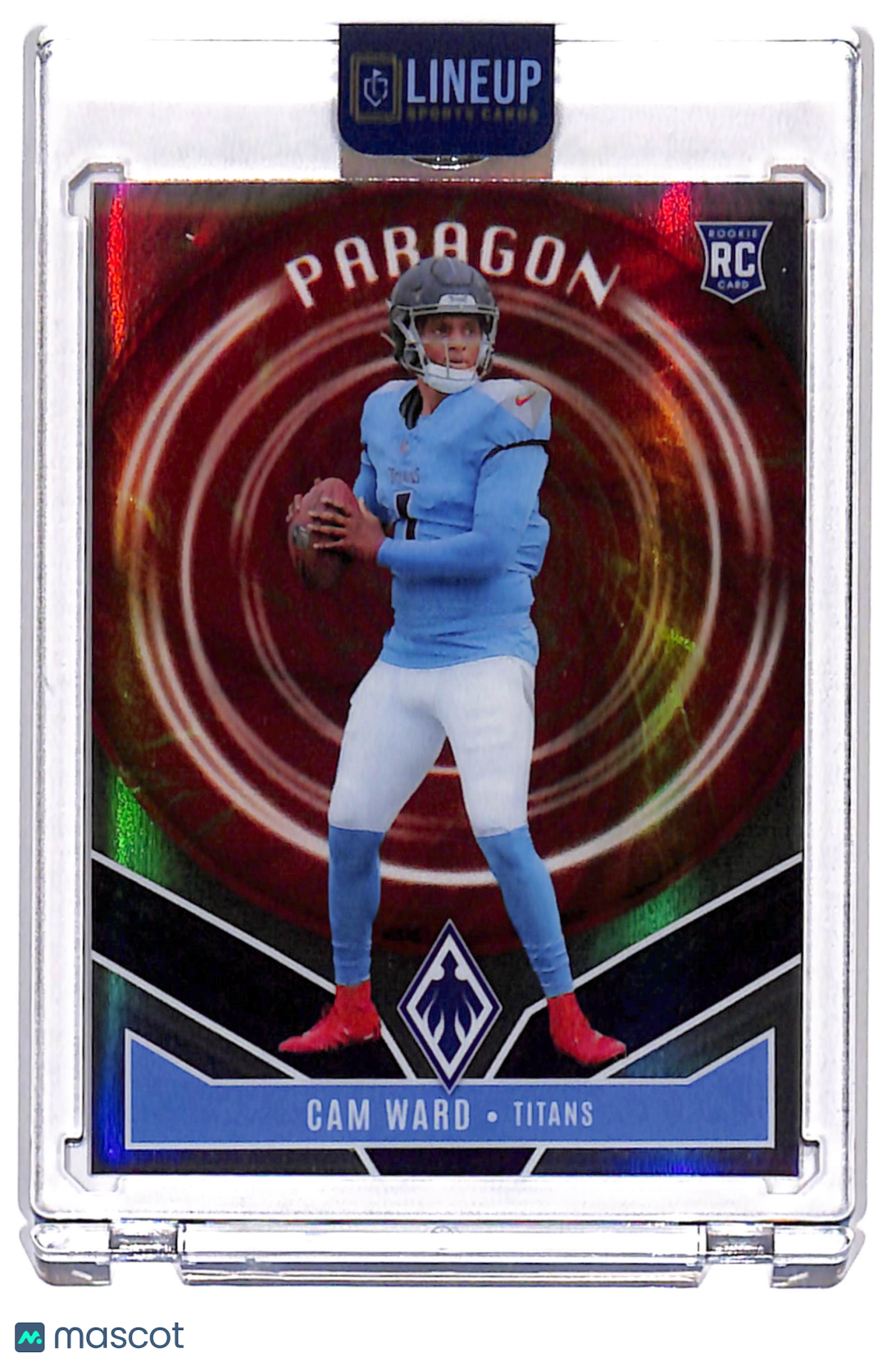 2025 Panini Phoenix Football Cam Ward #2 RC