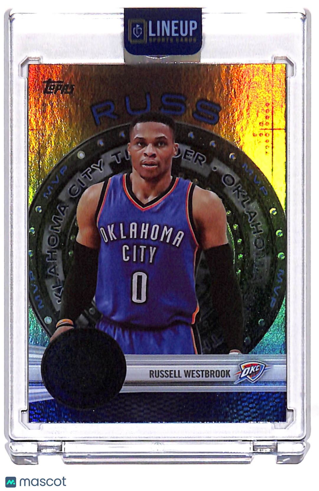 2025 Topps Russell Westbrook #MVP-5 Memorabilia