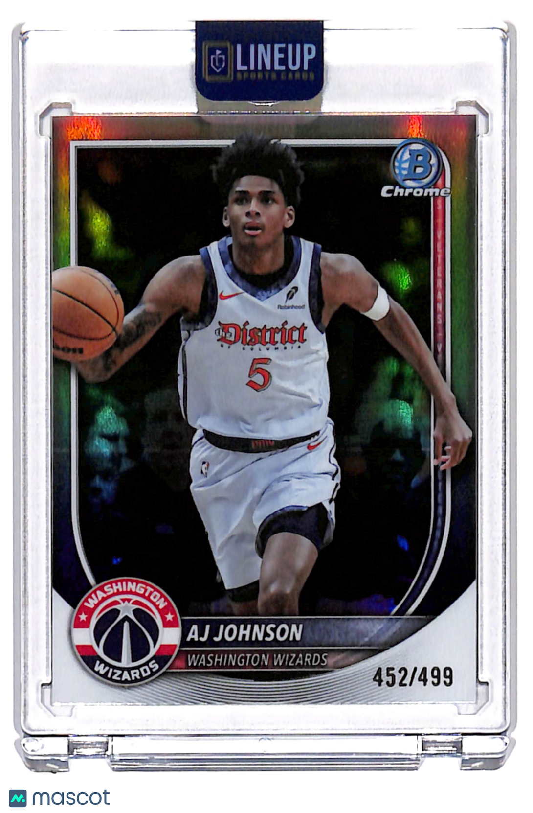 2025 Bowman Chrome AJ Johnson #BCV-178 Refractor /499