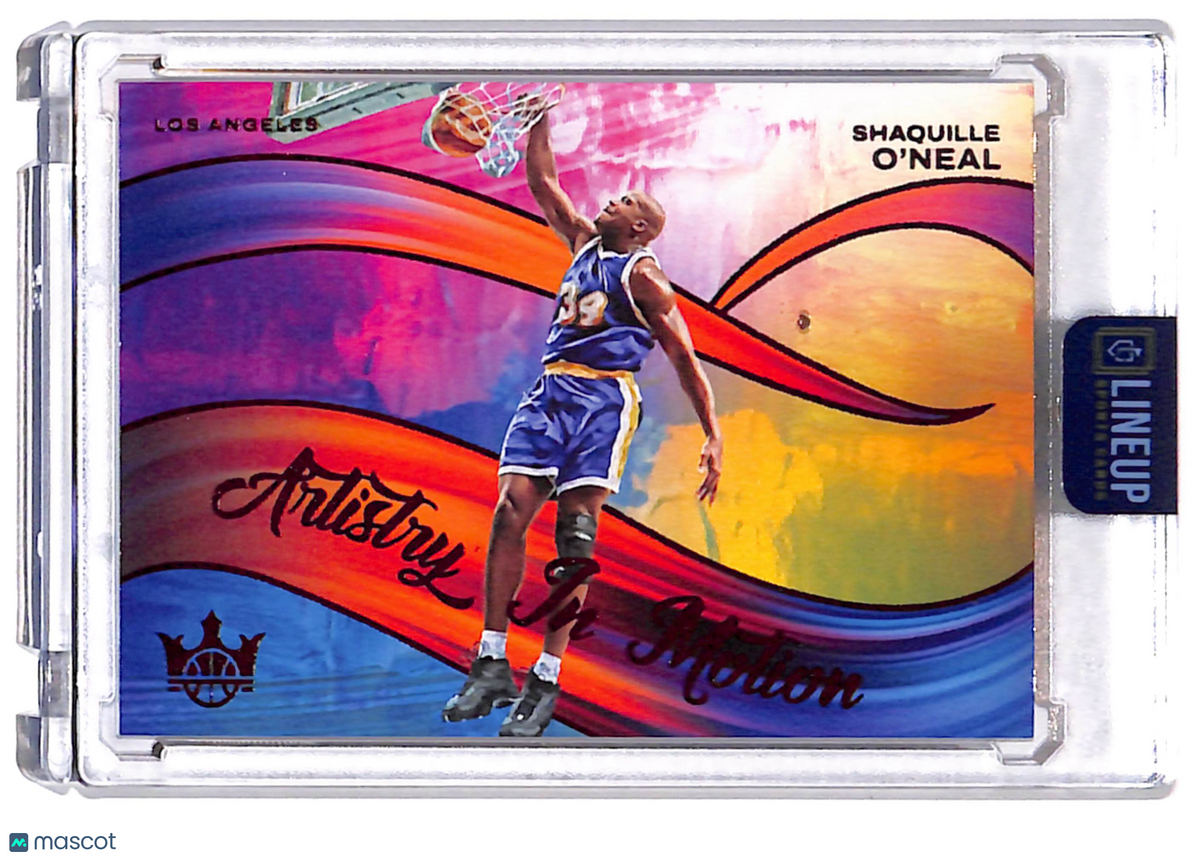 2025 Panini Court Kings Artistry in Motion Shaquille O'Neal #20 /149