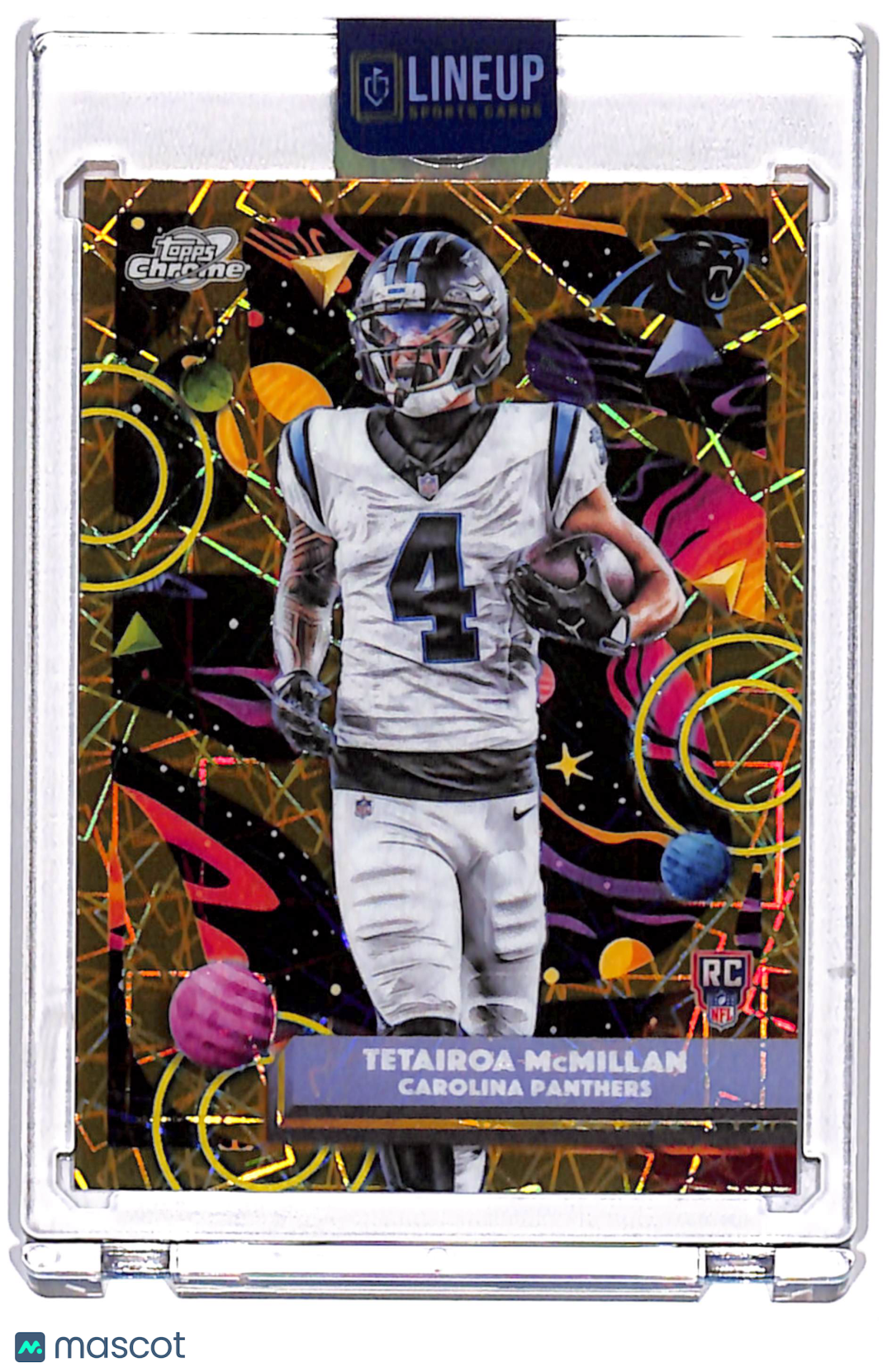 2025 Topps Chrome Cosmic Tetairoa McMillan #113 Gold /50 RC