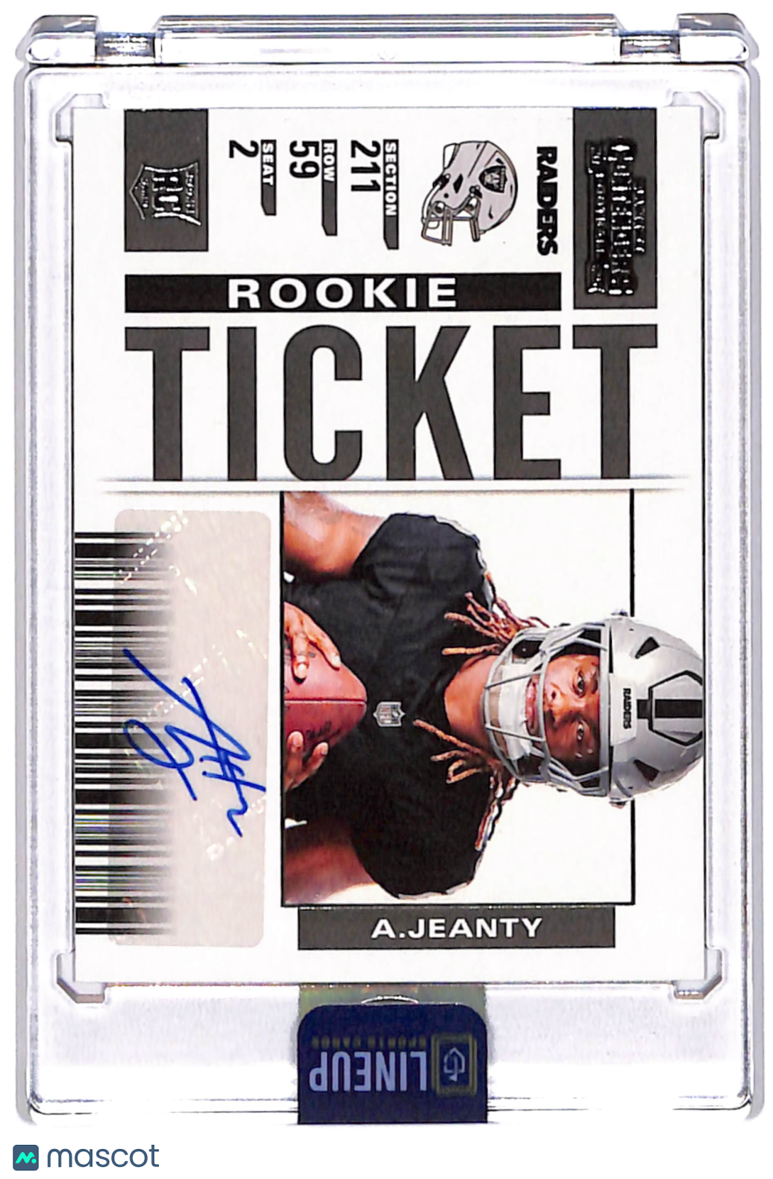 2026 Panini Select Football Ashton Jeanty #19 Variation