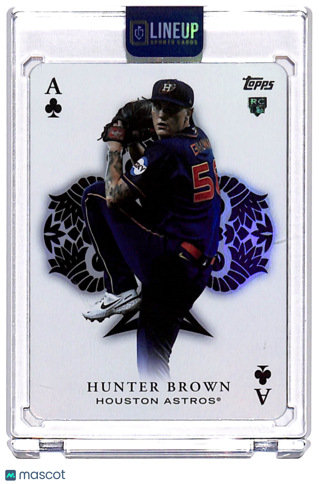 2023 Topps Hunter Brown #AA-56 Purple