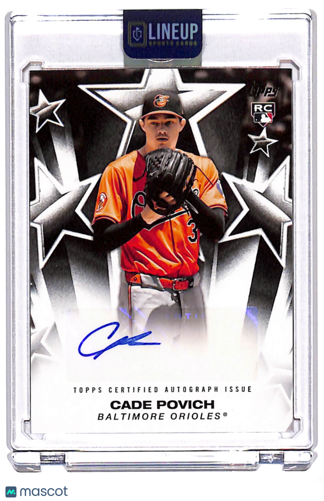 2025 Topps Baseball Stars Autographs Cade Povich #BSA-CP RC