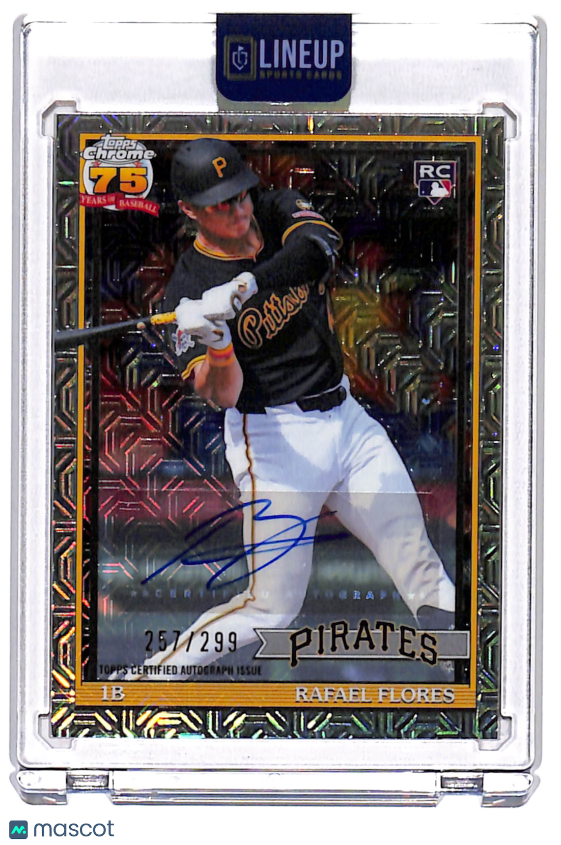 2026 Topps Chrome Rafael Flores #91C2-9 Mojo Refractor /299 RC
