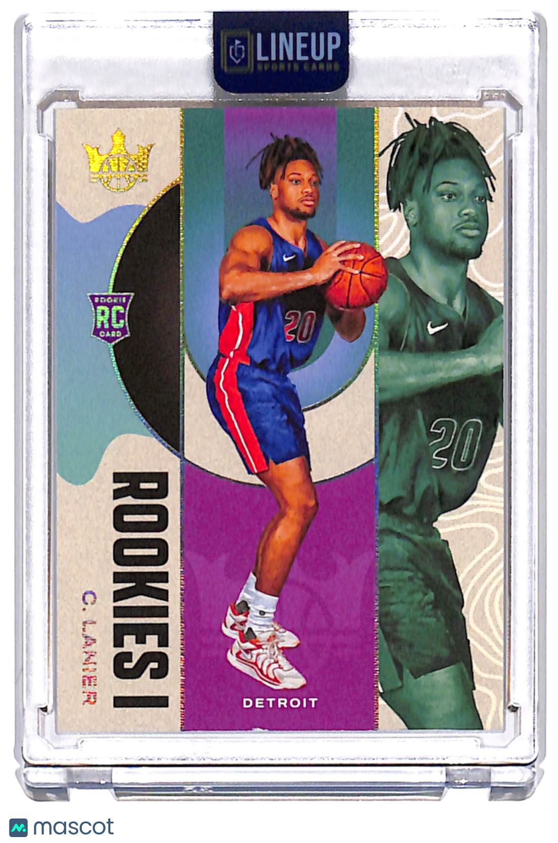2025 Panini Court Kings Chaz Lanier #124 RC