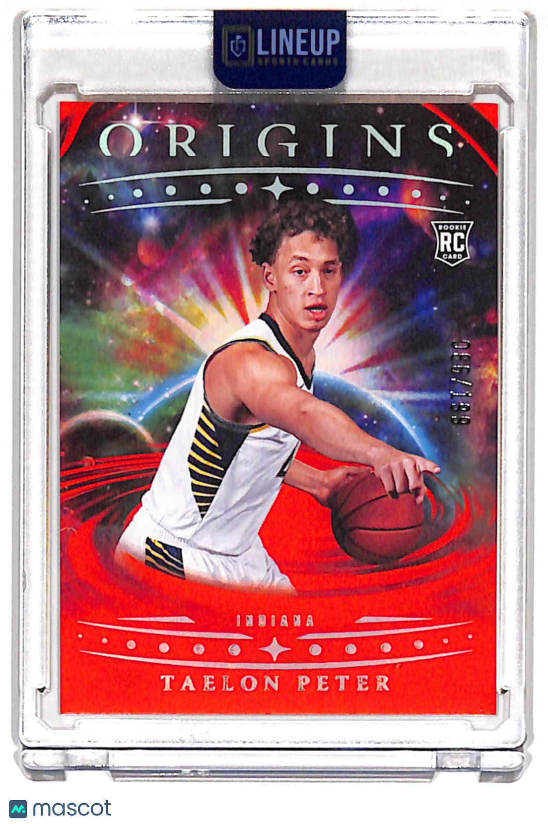 2026 Panini Origins Basketball Taelon Peter #43 Red /199 RC