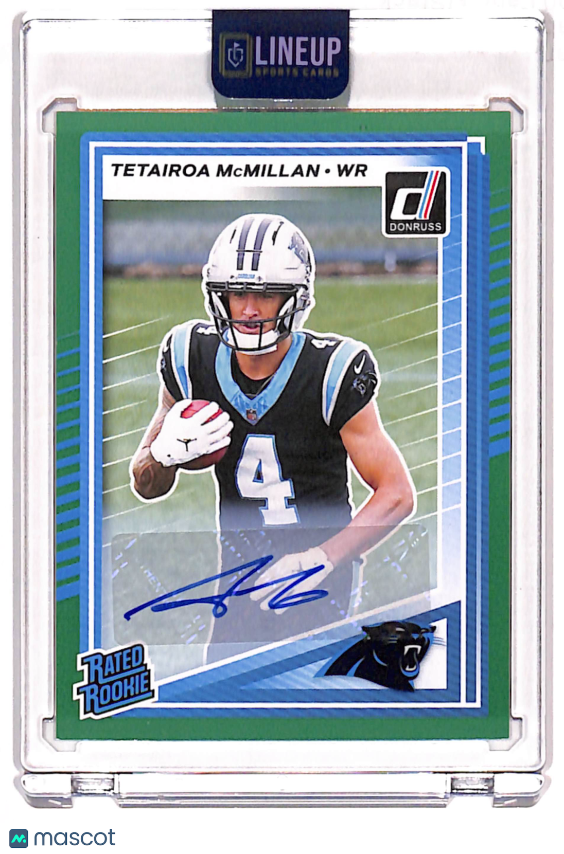 2025 Panini Donruss Tetairoa McMillan #314 Green