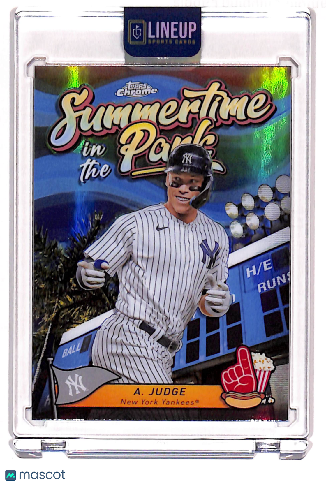 2024 Topps Chrome Summertime in the Park Aaron Judge #SITP-3
