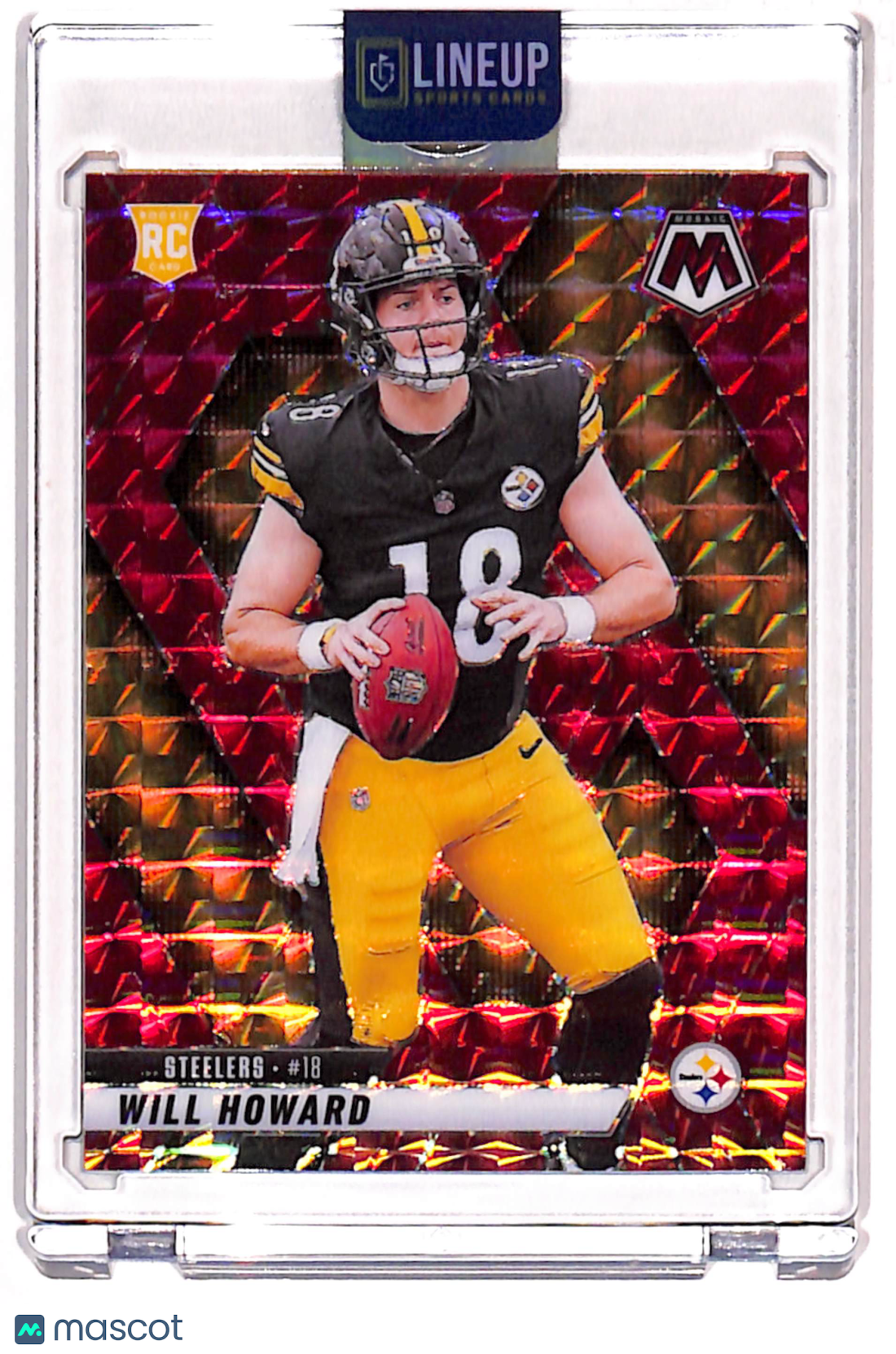 2025 Panini Mosaic Will Howard #318 RC