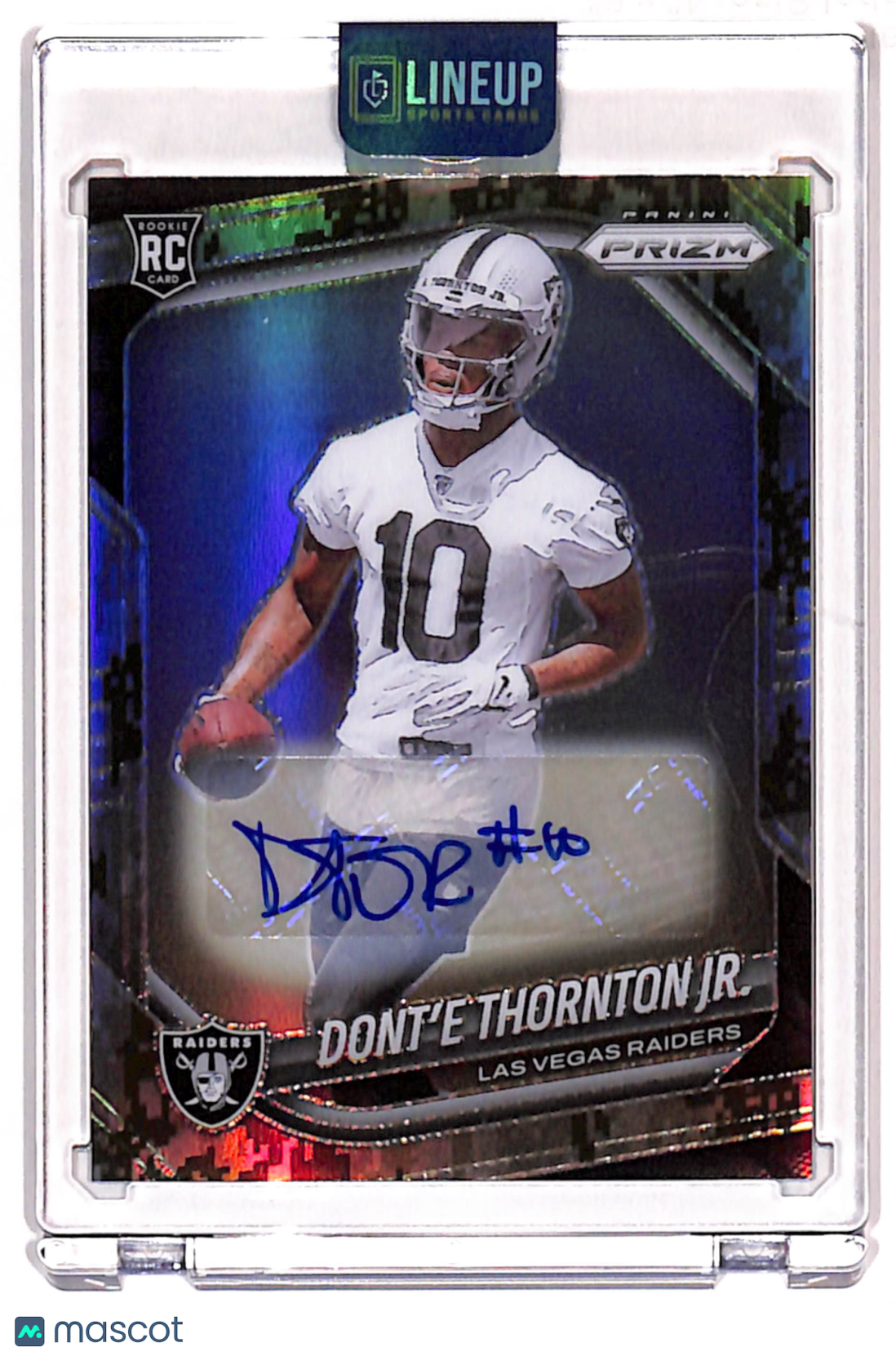 2025 Panini Prizm Dont'e Thornton Jr. #369 Camo /25 RC