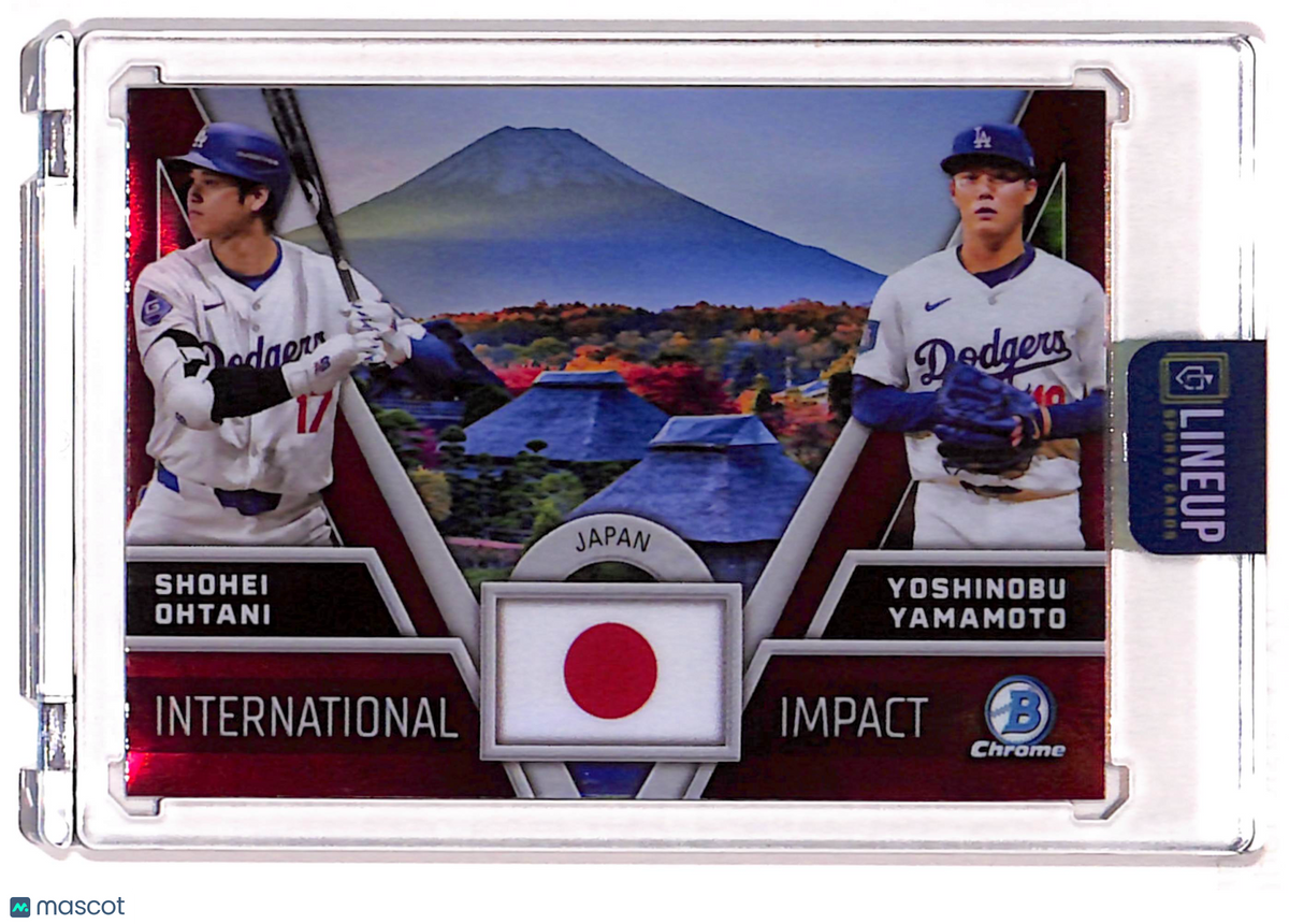 2024 Bowman Chrome Yoshinobu Yamamoto Shohei Ohtani #II-1