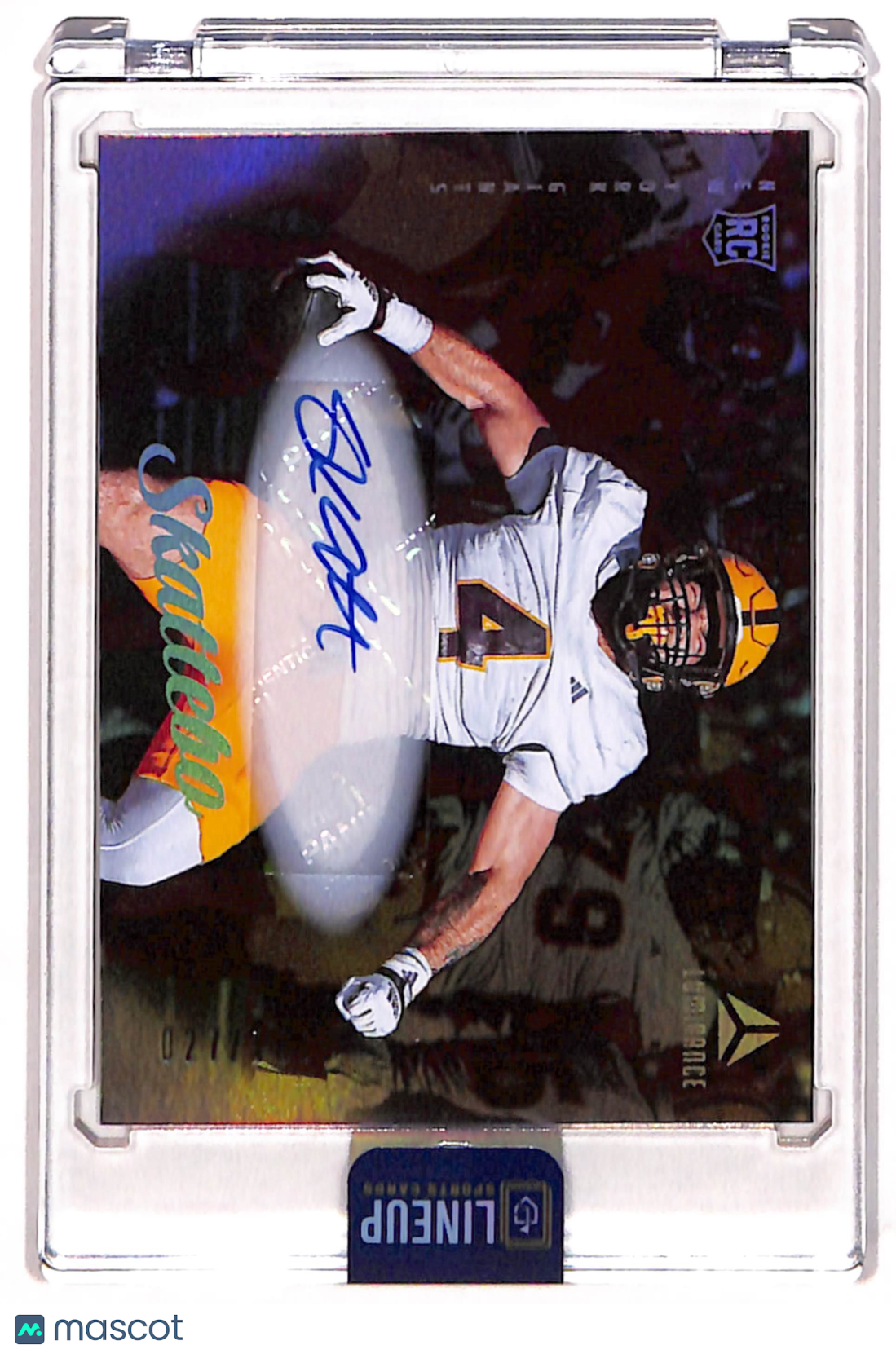 2025 Panini Luminance Cam Skattebo #180 /700 RC