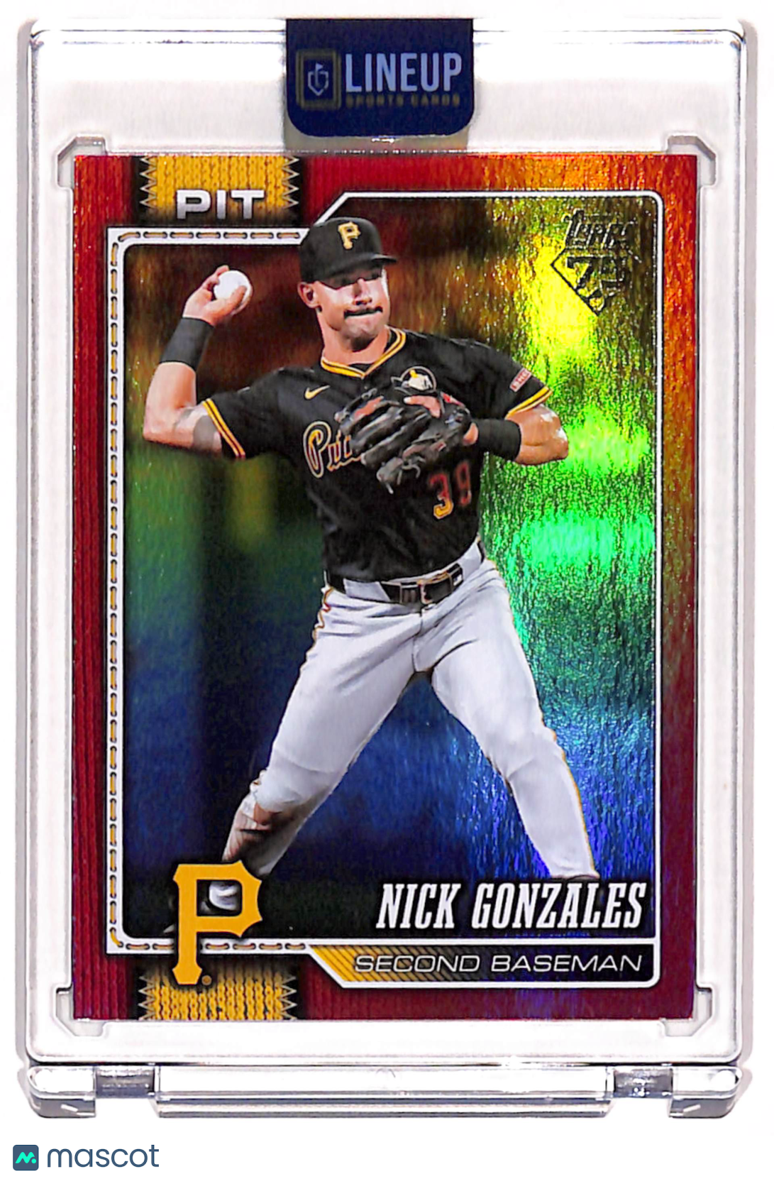 2026 Topps Series One Nick Gonzales #119 Red Foil /5